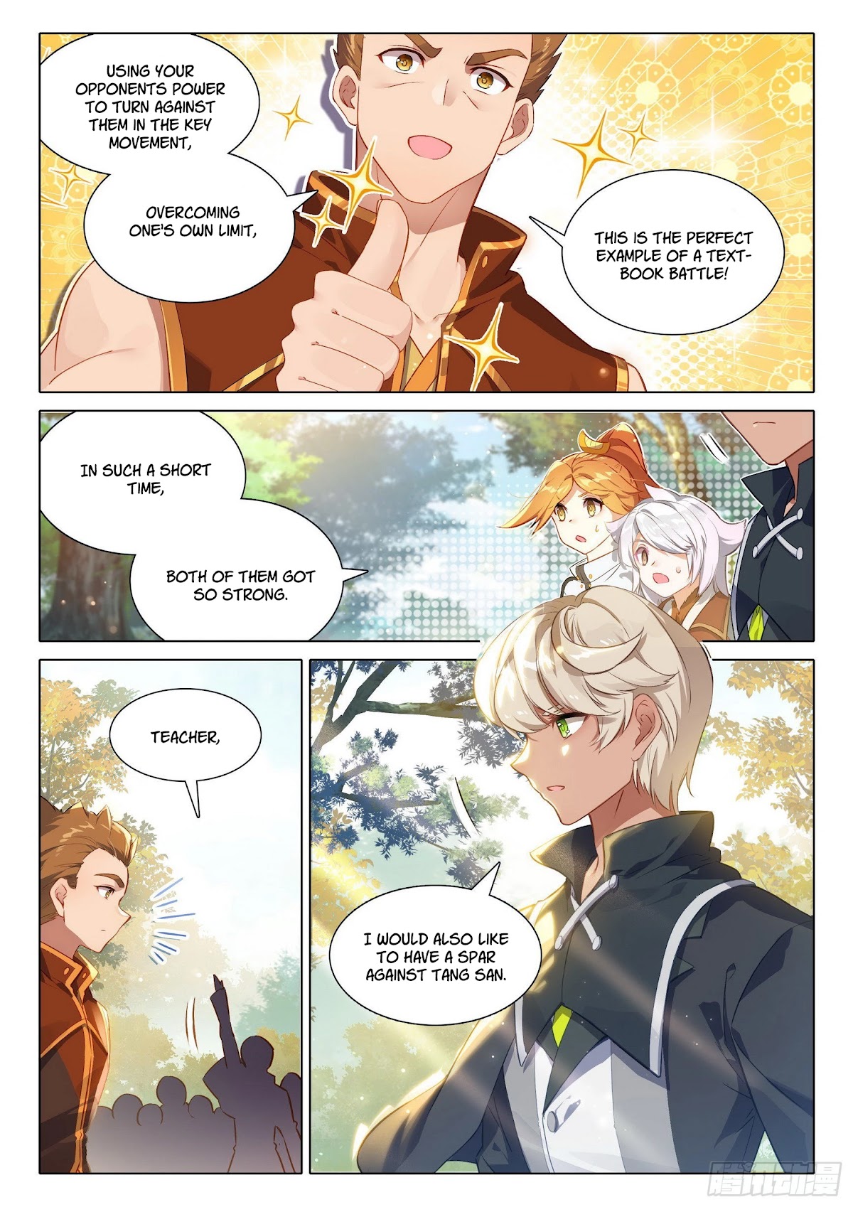 Soul Land V - Reborn for you Chapter 33 page 16 - Chapter 33: Sparring Wu Bingji Again