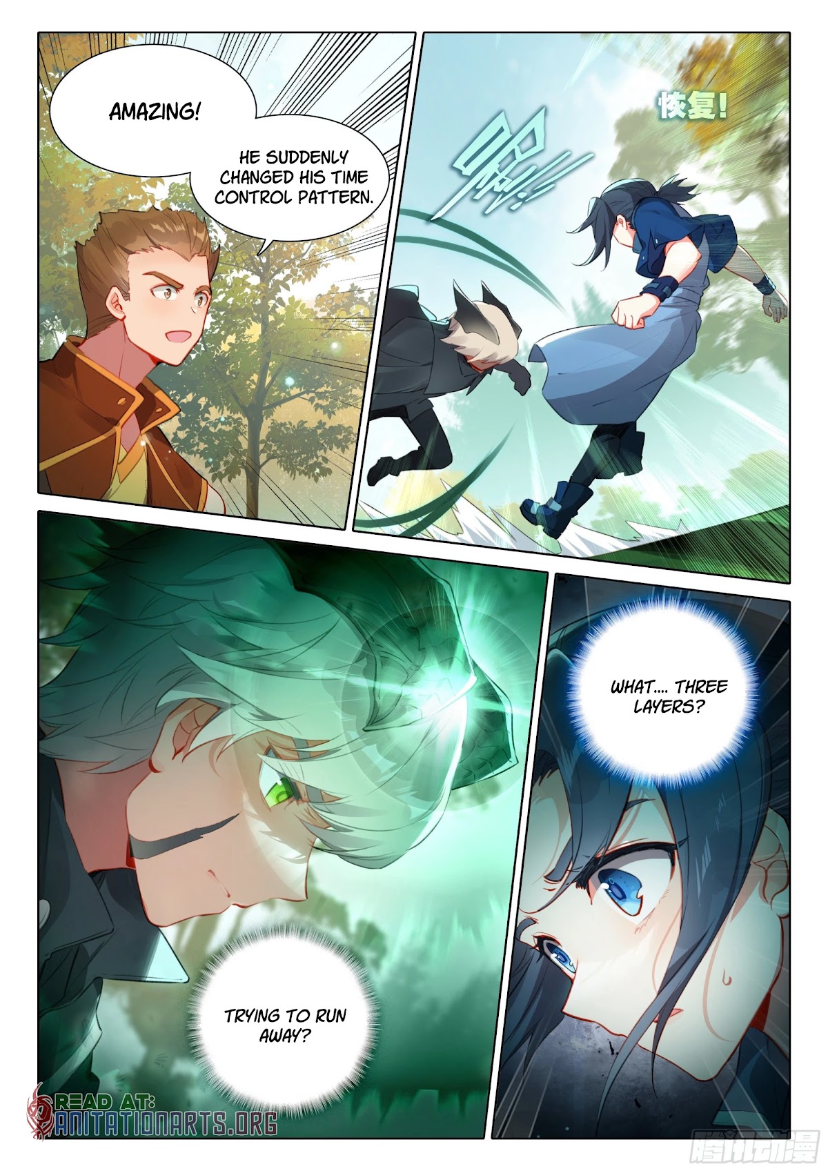 Soul Land V - Reborn for you Chapter 34 page 11 - Chapter 34: Battle time change