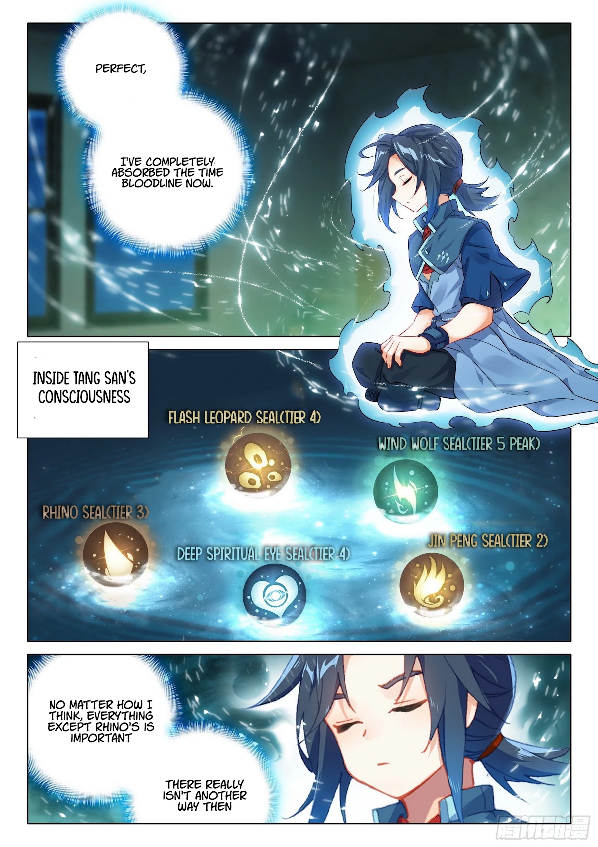 Soul Land V - Reborn for you Chapter 35 page 13 - Chapter 35: Absorbing Time Bloodline