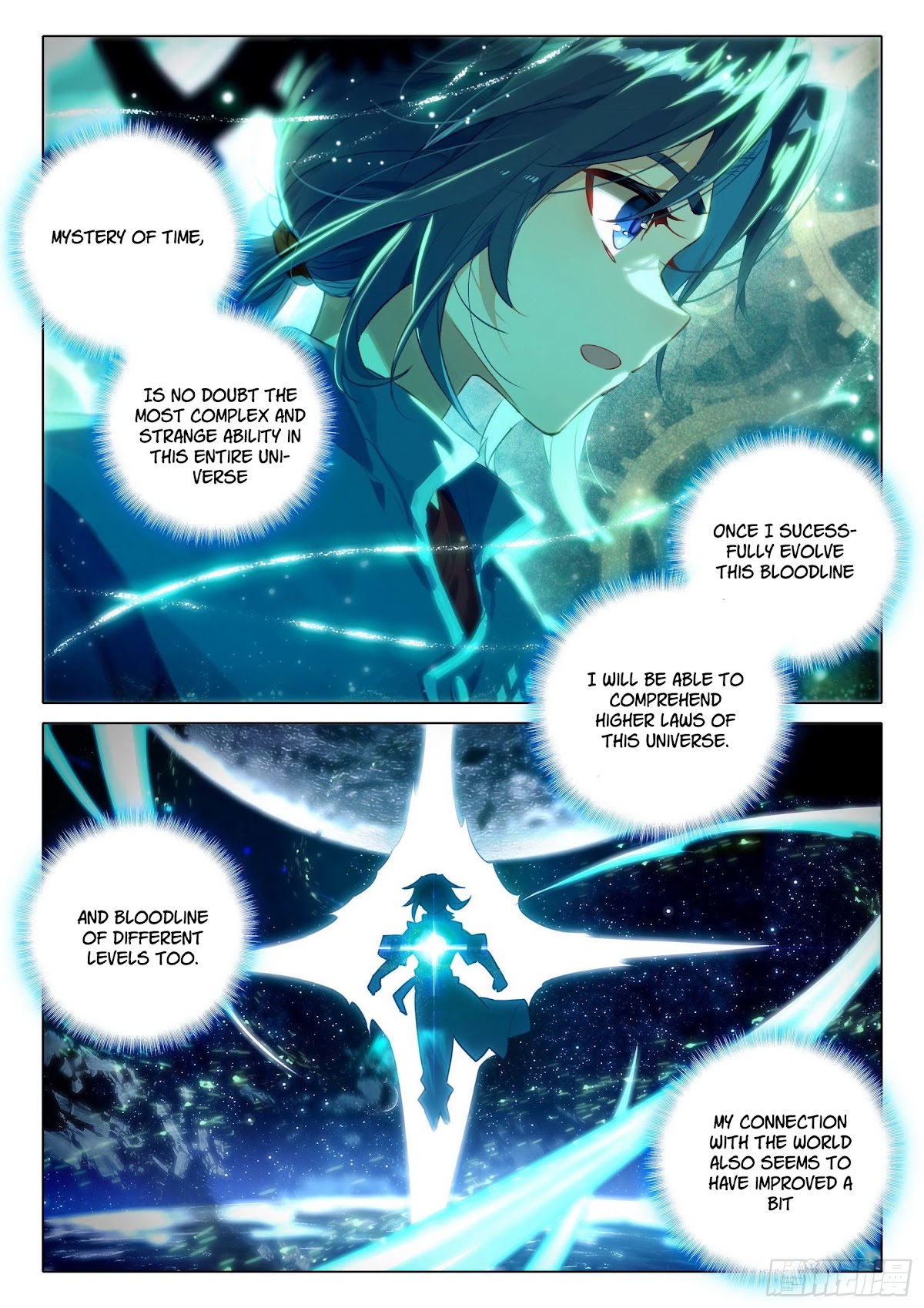 Soul Land V - Reborn for you Chapter 35 page 3 - Chapter 35: Absorbing Time Bloodline