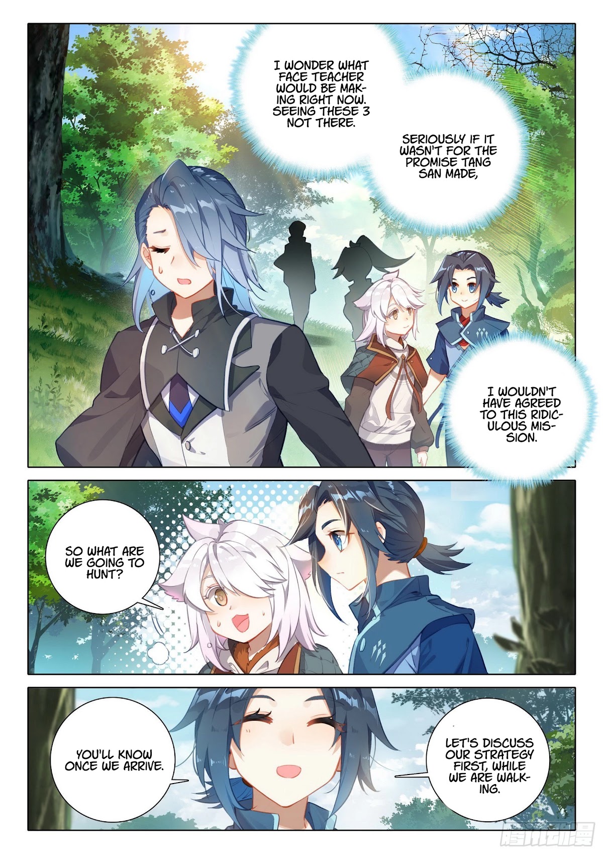 Soul Land V - Reborn for you Chapter 37 page 3 - Chapter 37: First battle