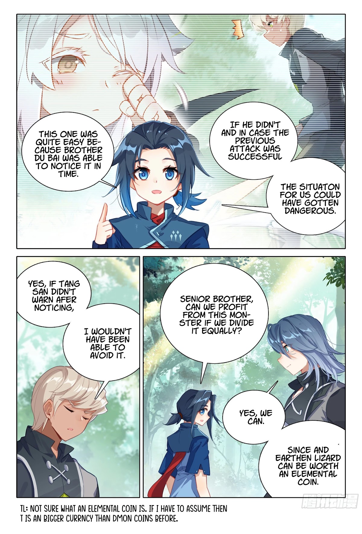 Soul Land V - Reborn for you Chapter 38 page 3 - Chapter 38: Hand Arrow