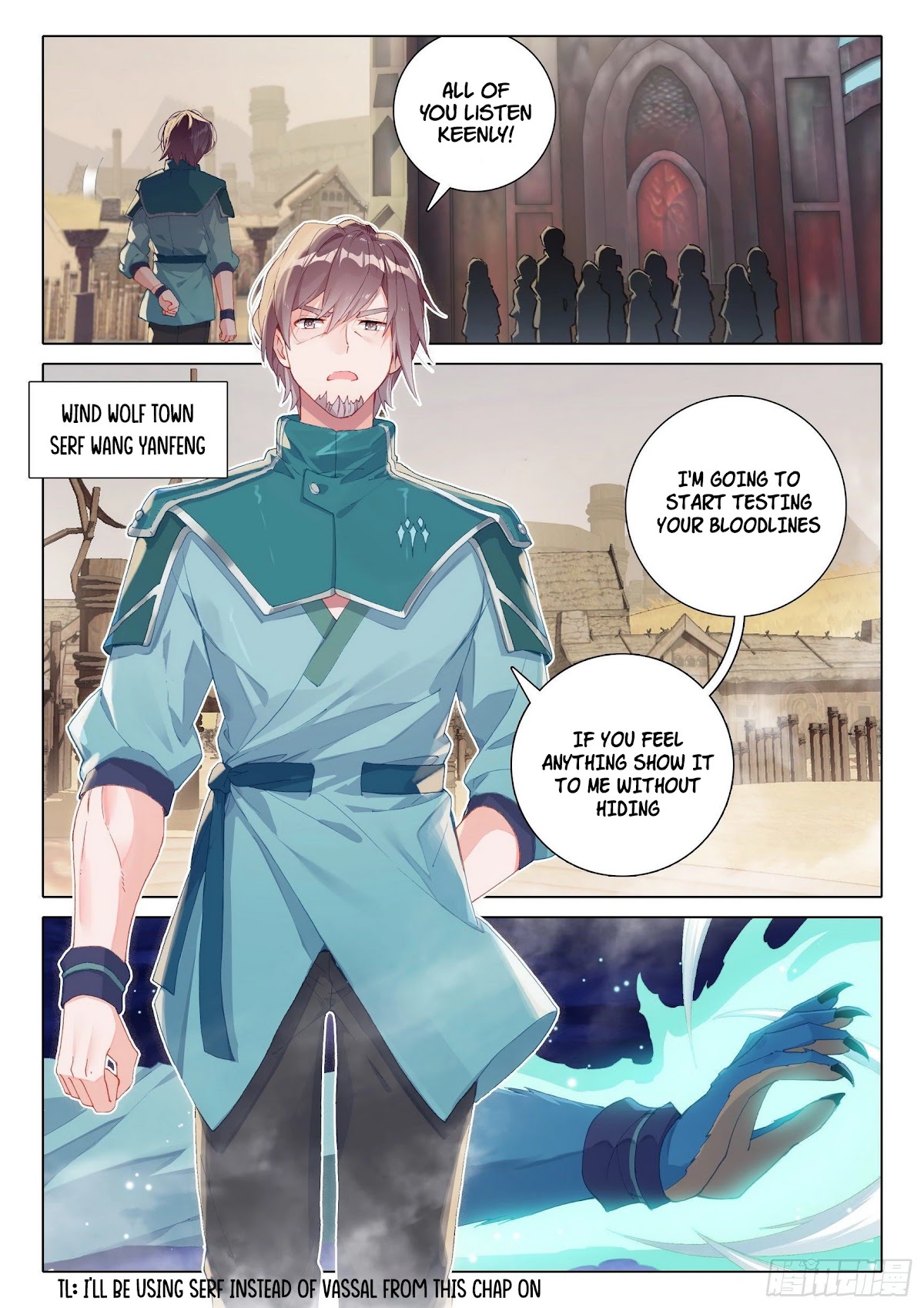 Soul Land V - Reborn for you Chapter 4 page 4 - Chapter 4: Awakening Ceremony