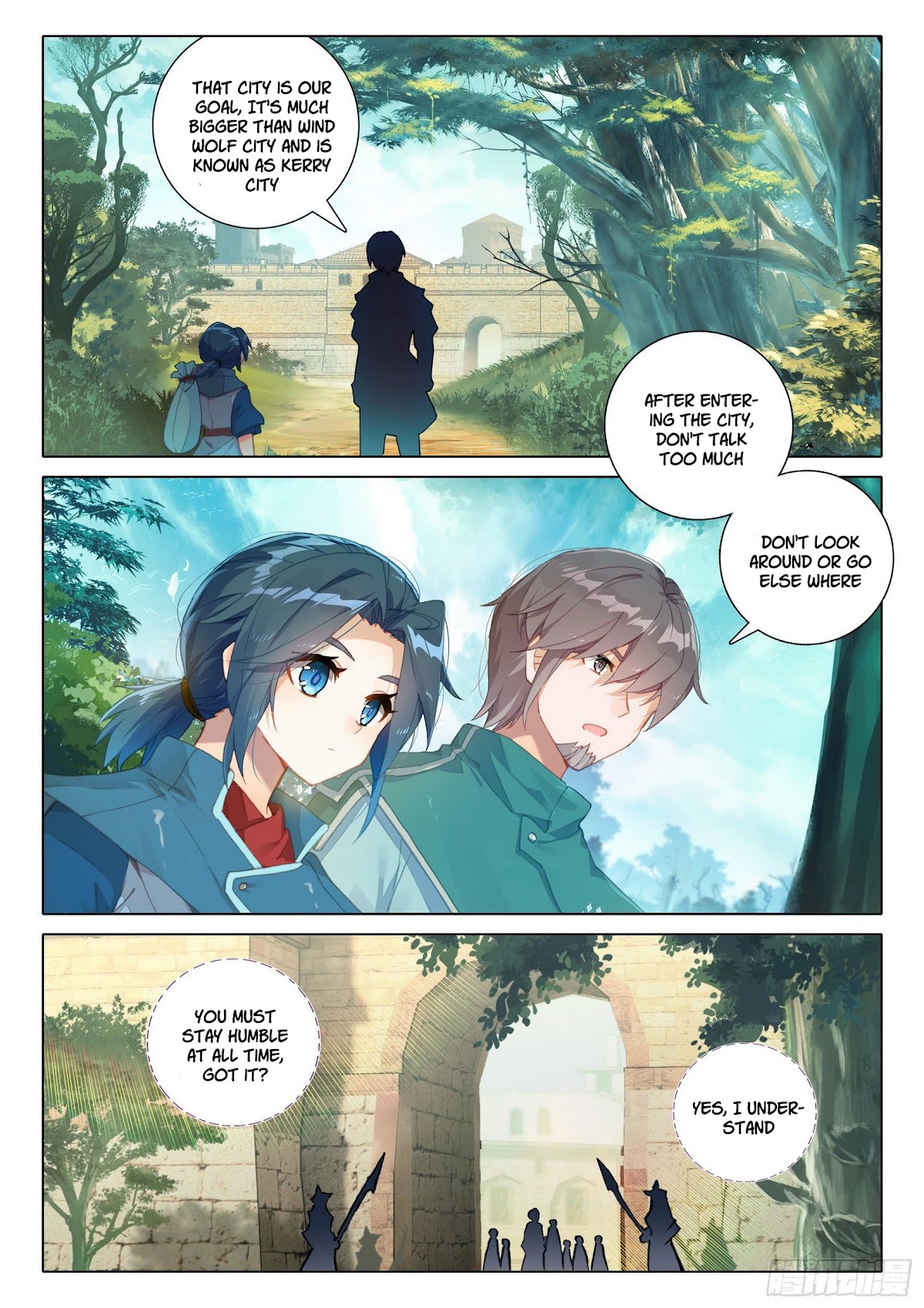 Soul Land V - Reborn for you Chapter 8 page 12 - Chapter 8: Into the city
