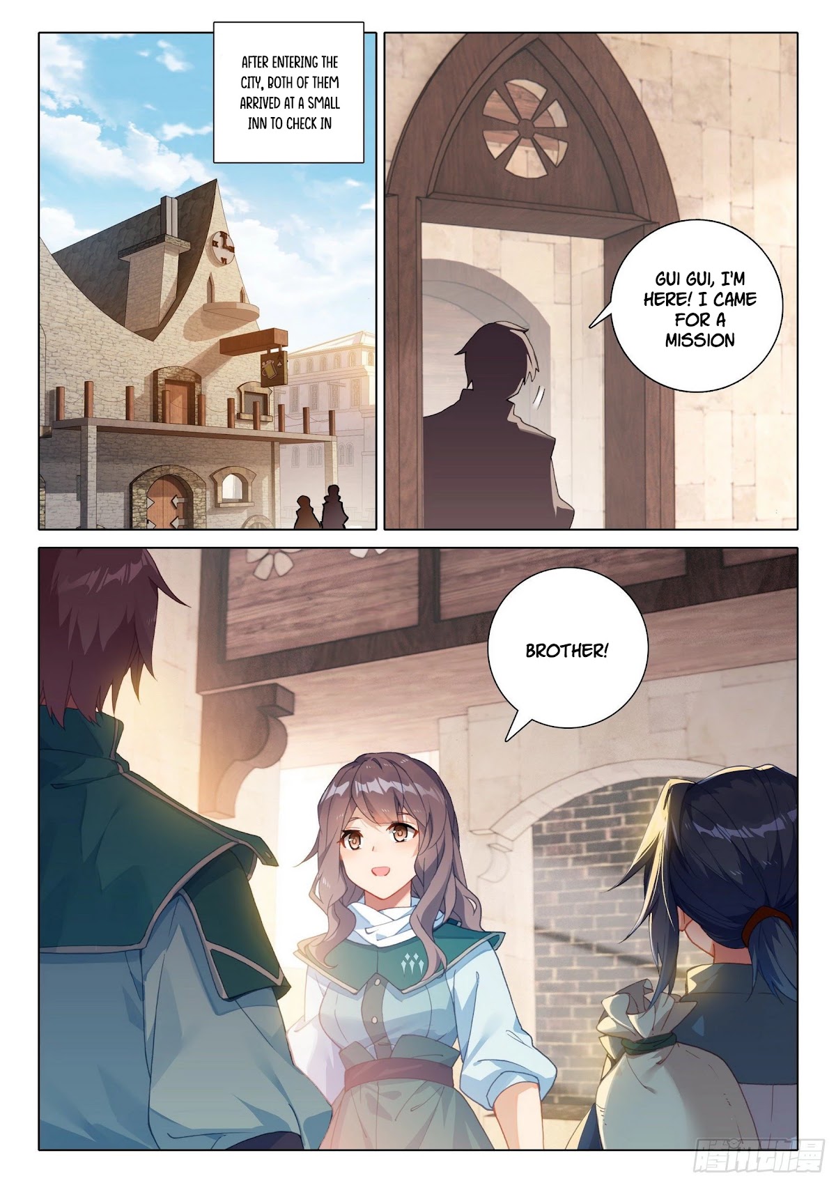 Soul Land V - Reborn for you Chapter 8 page 13 - Chapter 8: Into the city