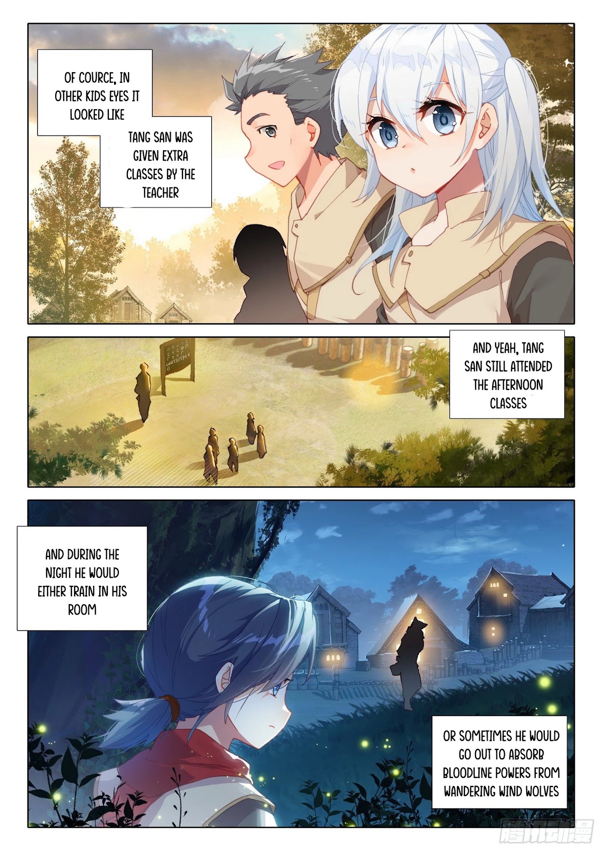 Soul Land V - Reborn for you Chapter 8 page 4 - Chapter 8: Into the city