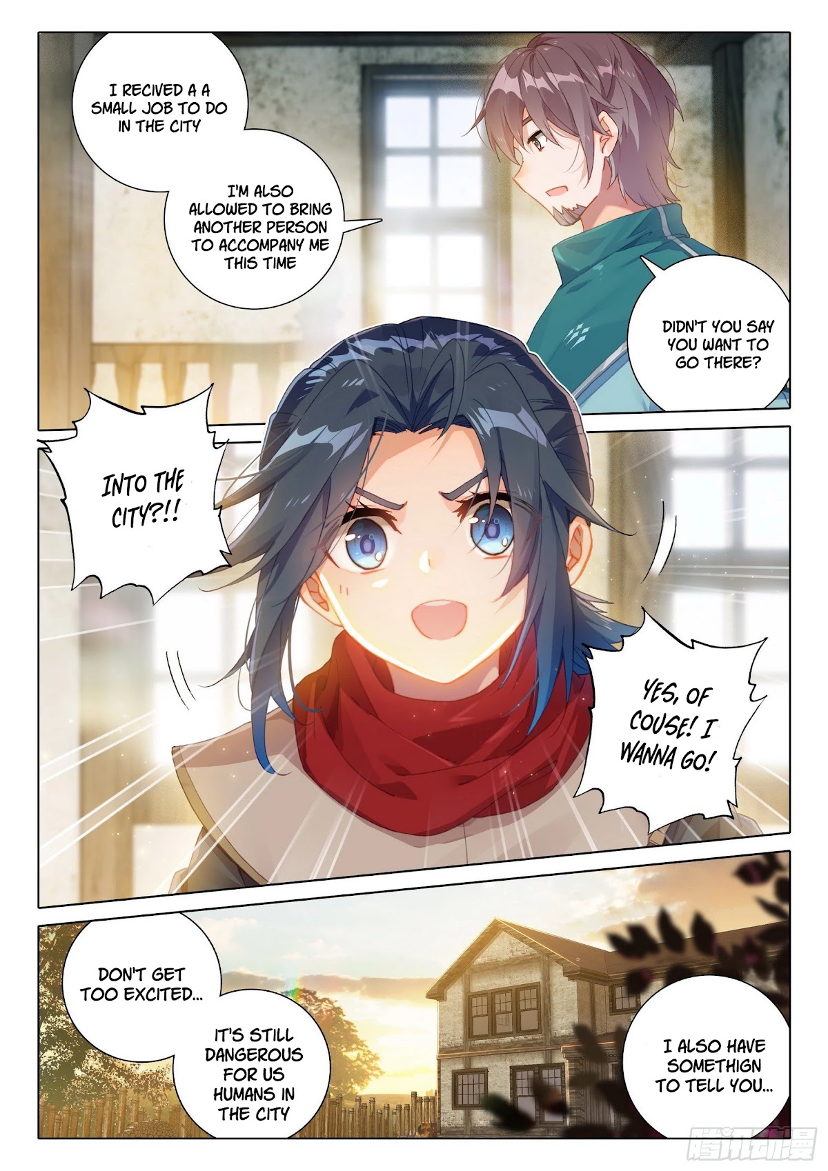 Soul Land V - Reborn for you Chapter 8 page 9 - Chapter 8: Into the city
