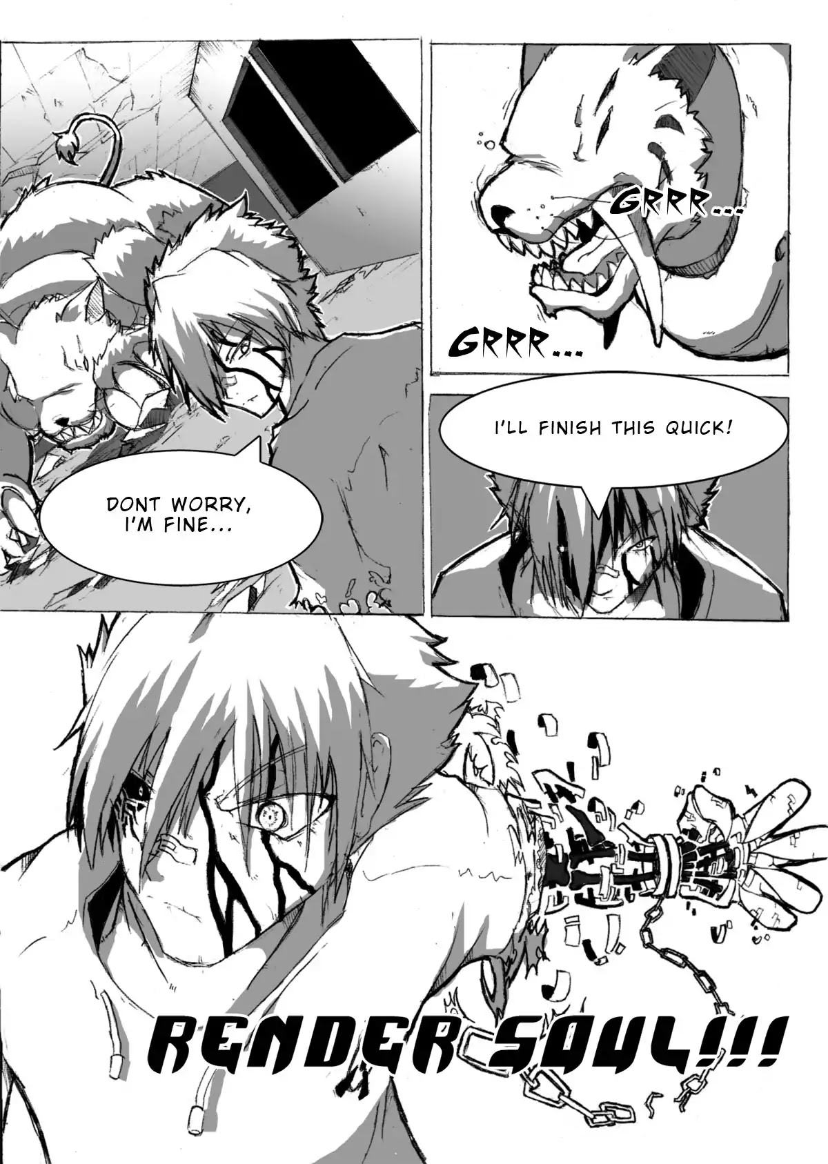 Soul Render Chapter 0 page 21 - First Contact