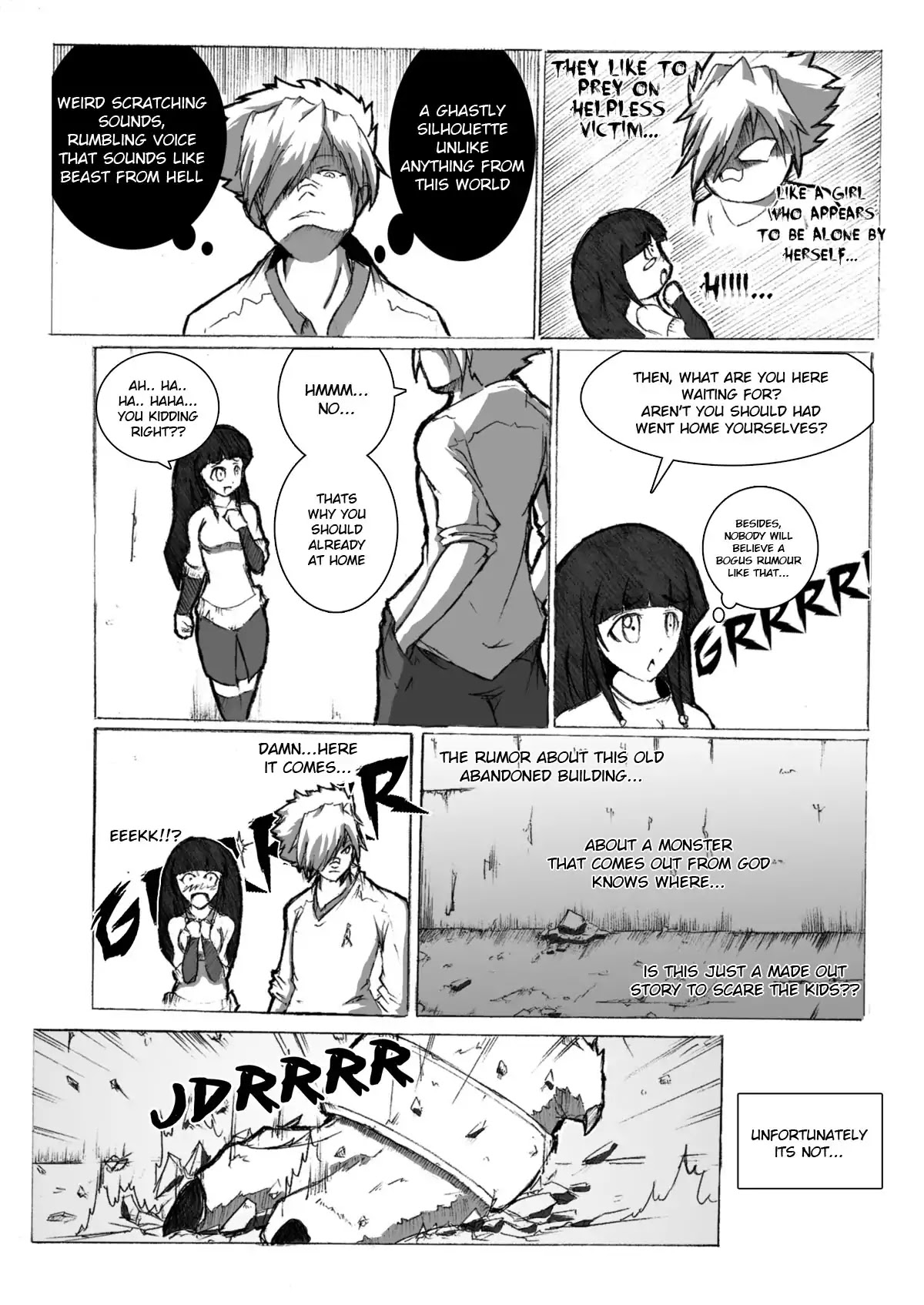 Soul Render Chapter 0 page 9 - First Contact
