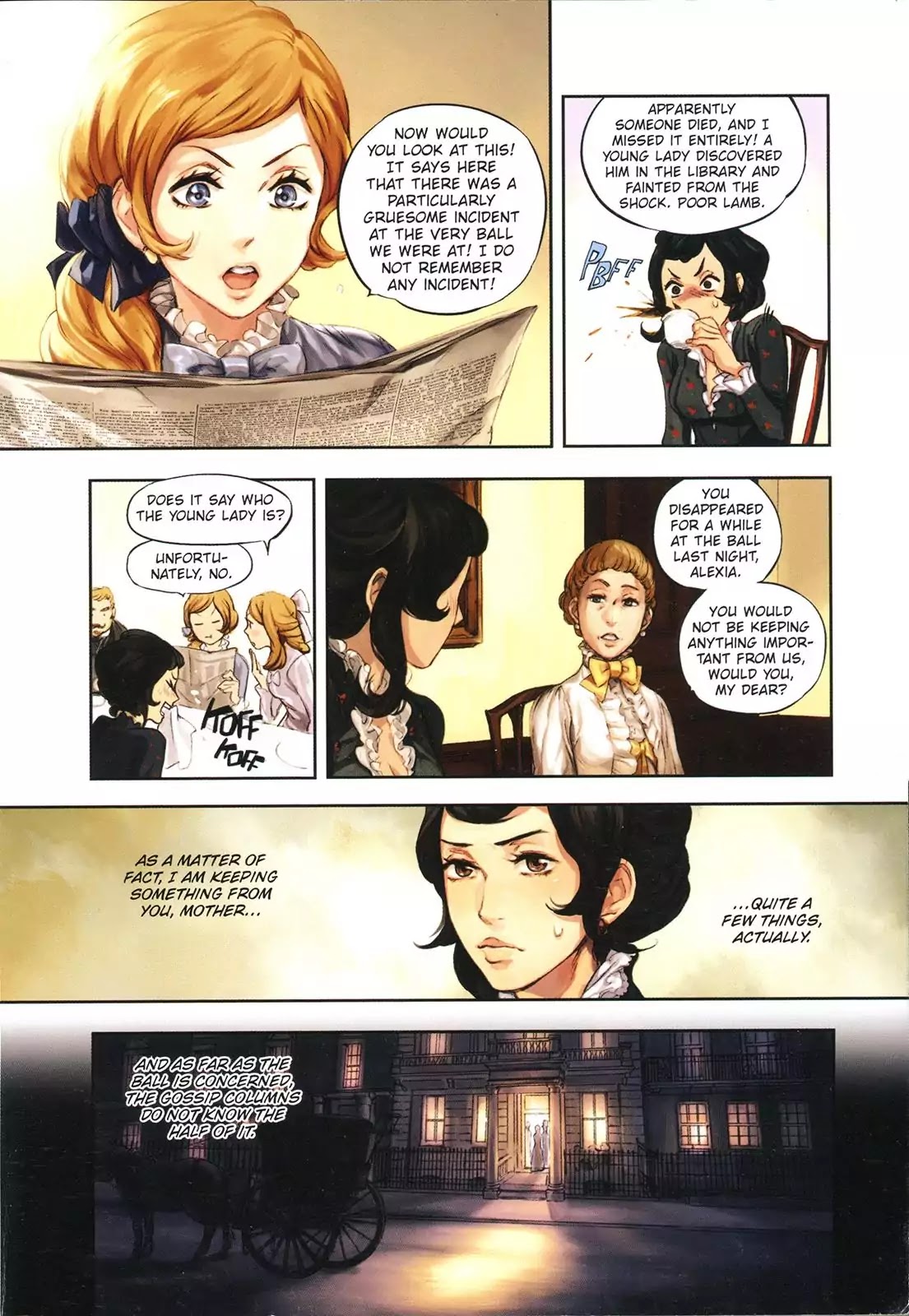 Soulless: The Manga Chapter 1 page 7 - Chapter 1