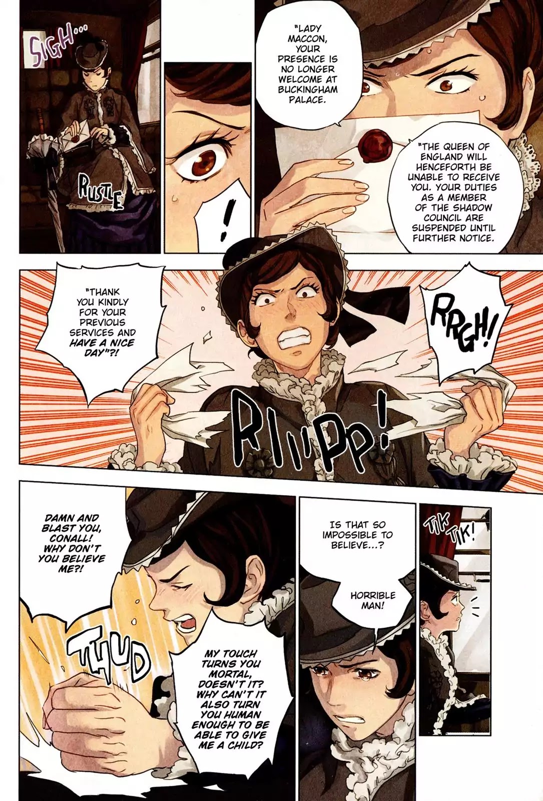 Soulless: The Manga Chapter 15 page 7 - Chapter 15