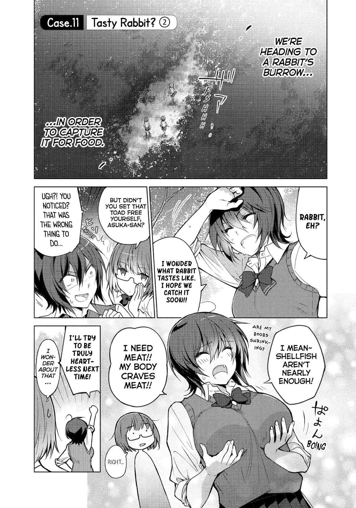 Sounan desu ka? Chapter 11 page 1 - Chapter 11: Vol.1 Case 11: Tasty Rabbit? 2
