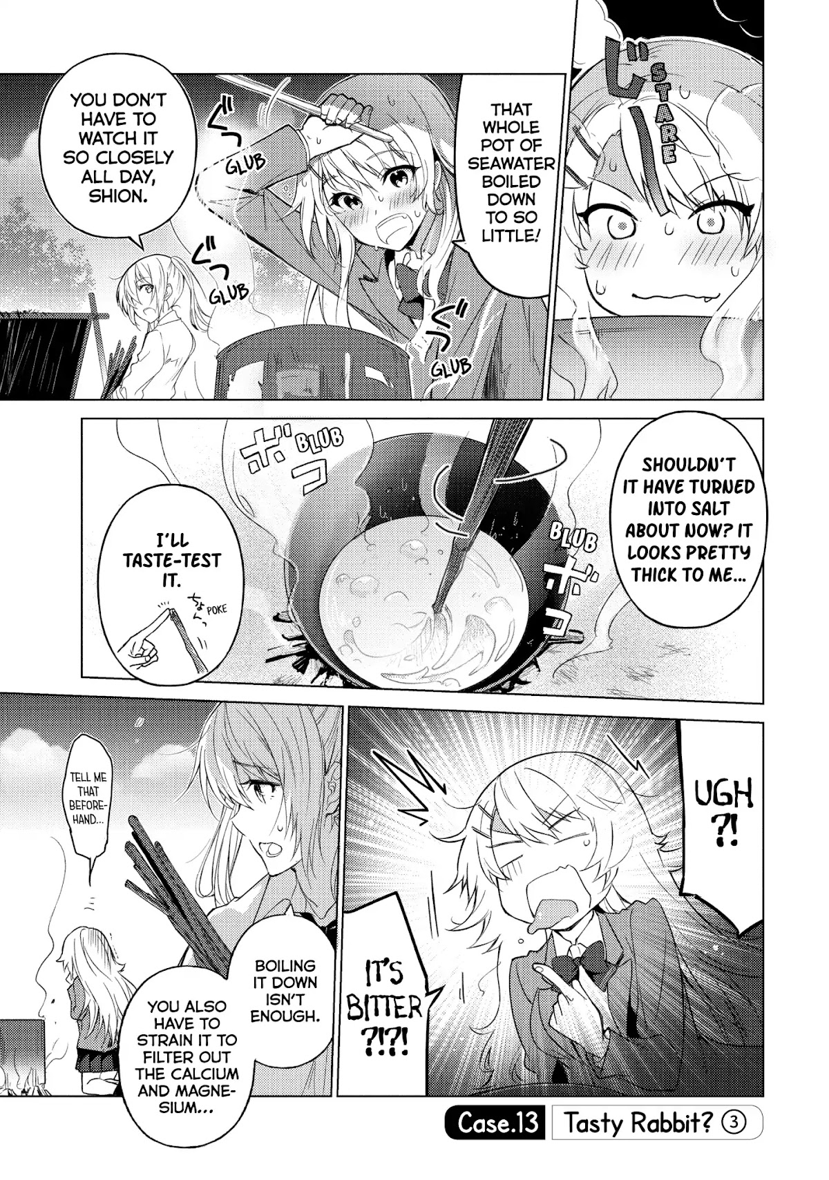 Sounan desu ka? Chapter 13 page 1 - Chapter 13: Vol.1 Case 13: Tasty Rabbit?