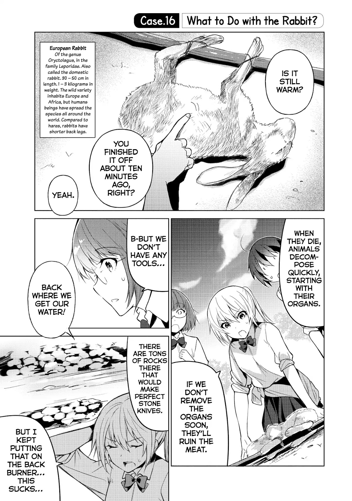 Sounan desu ka? Chapter 16 page 1 - Chapter 16: Vol.1 Case 16: What to Do with the Rabbit?