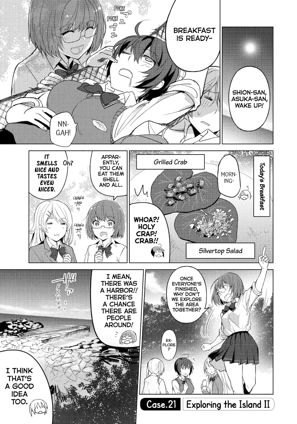 Sounan desu ka? Chapter 21 page 1 - Chapter 21: Vol.2 Case 21: Exploring the Island II