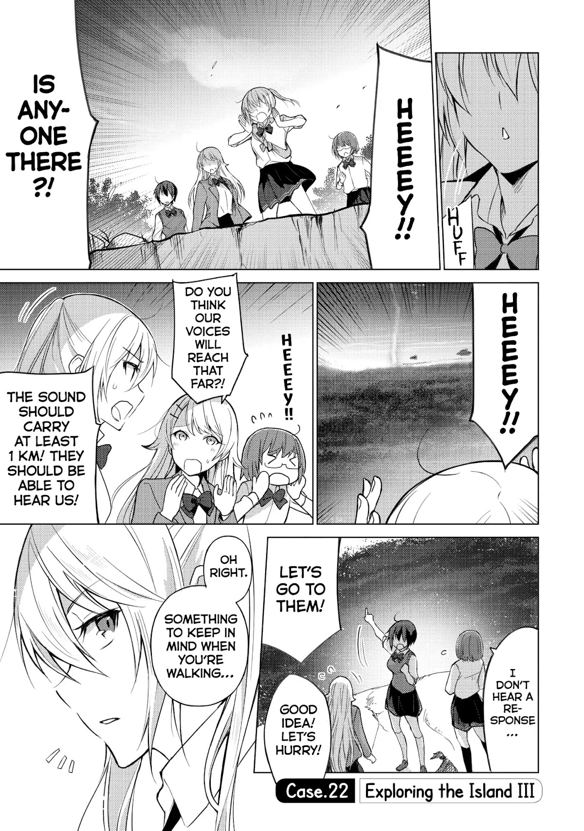 Sounan desu ka? Chapter 22 page 1 - Chapter 22: Vol.2 Case 22: Exploring the Island III