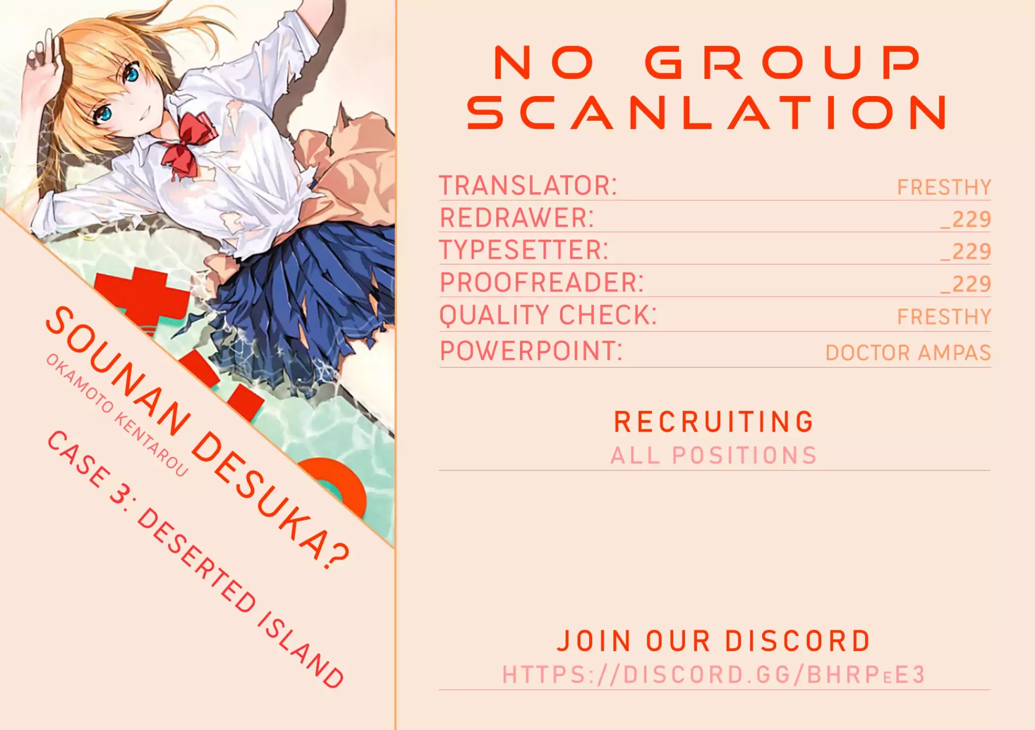 Sounan desu ka? Chapter 3 page 11 - Chapter 3: Deserted Island