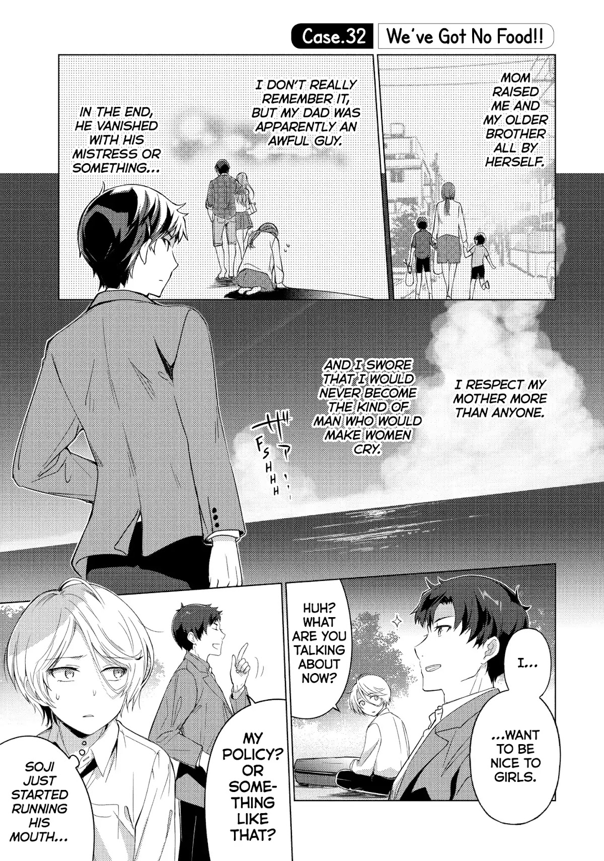 Sounan desu ka? Chapter 32 page 1 - Chapter 32: Vol.3 Case 32: We've Got Not Food!!