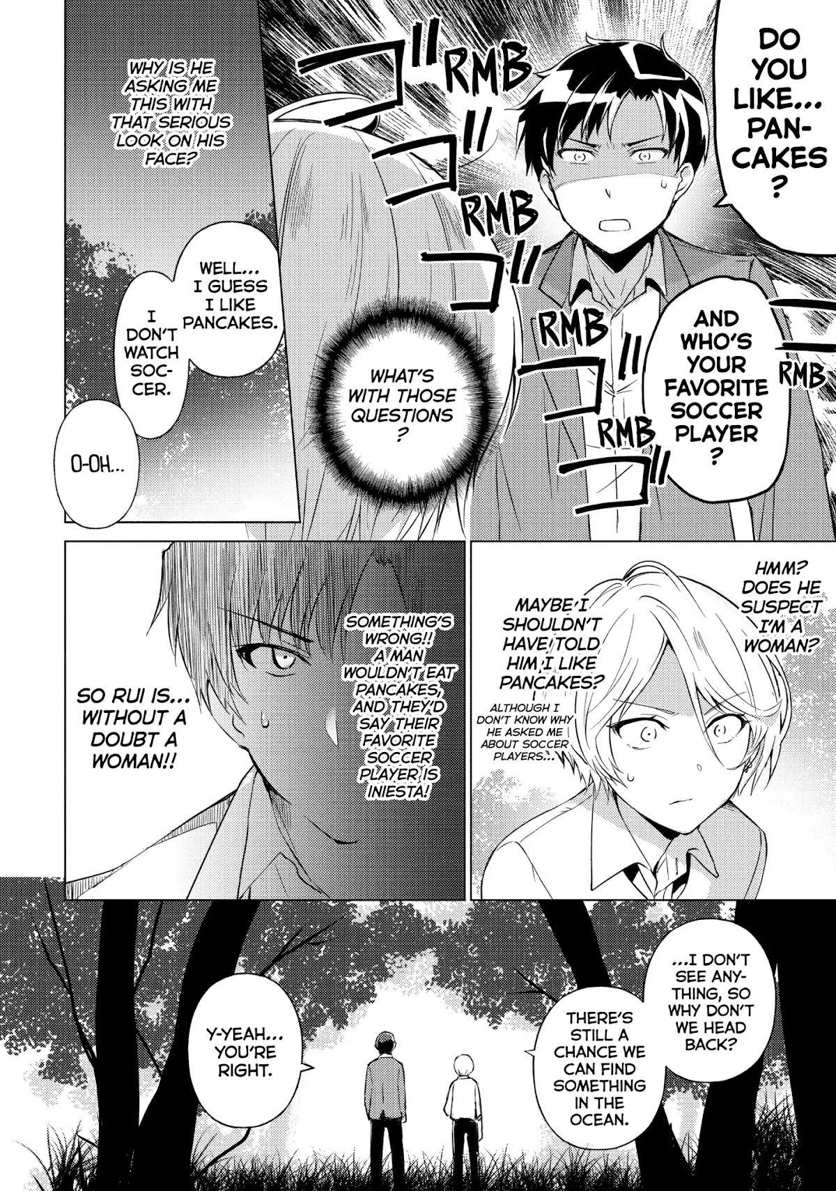 Sounan desu ka? Chapter 32 page 6 - Chapter 32: Vol.3 Case 32: We've Got Not Food!!