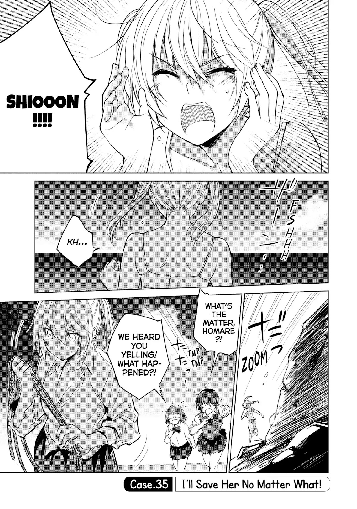 Sounan desu ka? Chapter 35 page 1 - Chapter 35: Vol.3 Case 35: I'll Save Her No Matter What!