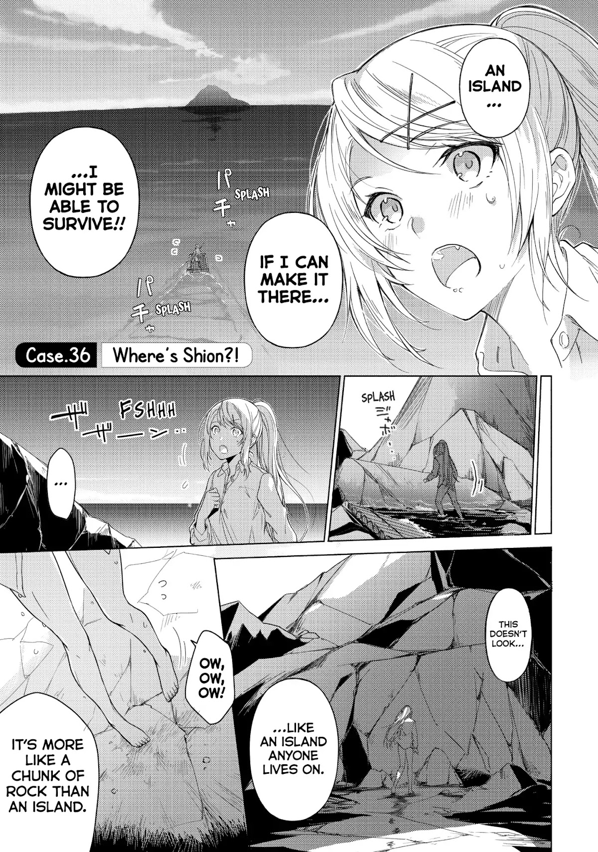 Sounan desu ka? Chapter 36 page 1 - Chapter 36: Vol.3 Case 36: Where's Shion?!