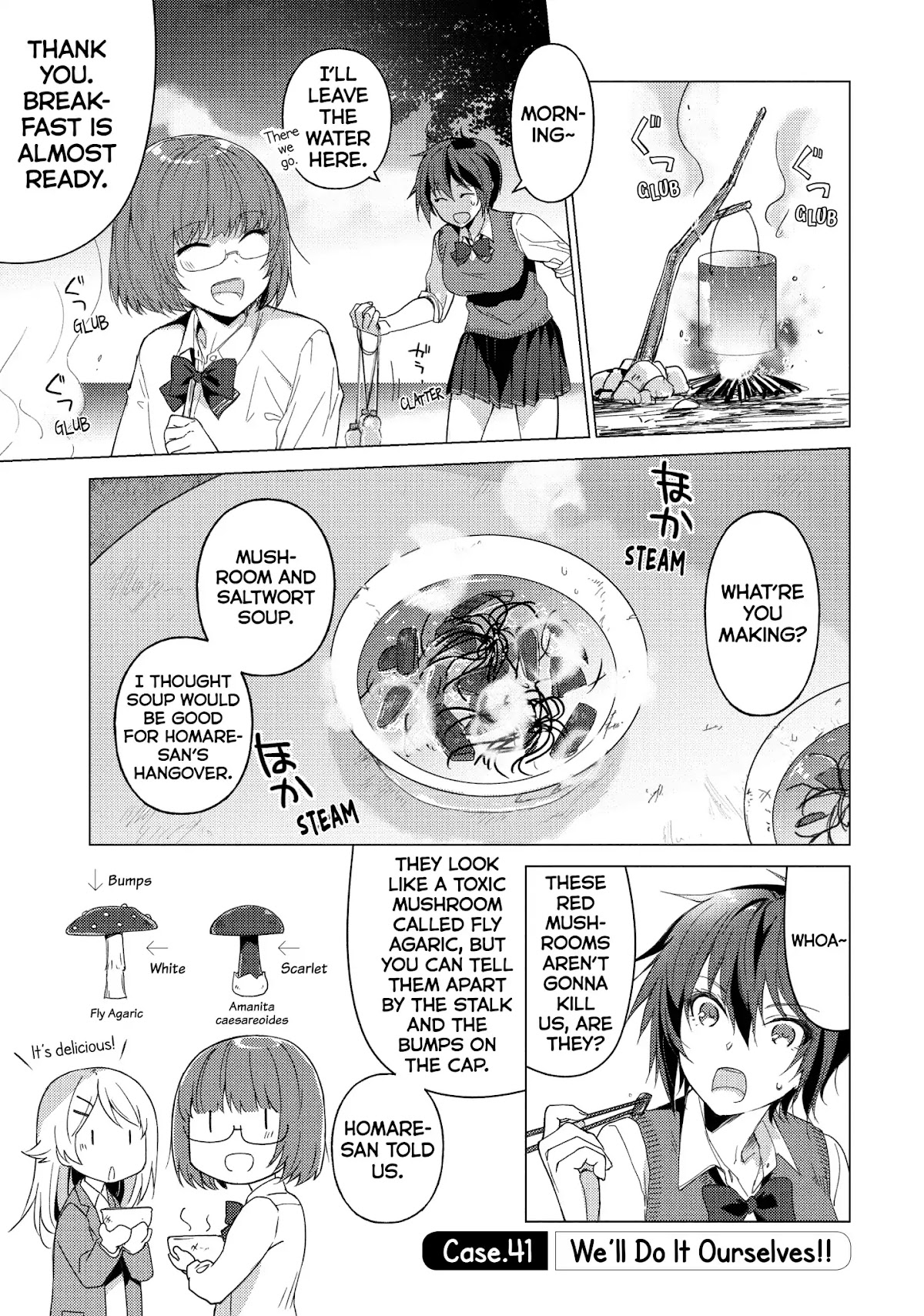 Sounan desu ka? Chapter 41 page 1 - Chapter 41: Vol.3 Case 41: We'll Do It Ourselves!!