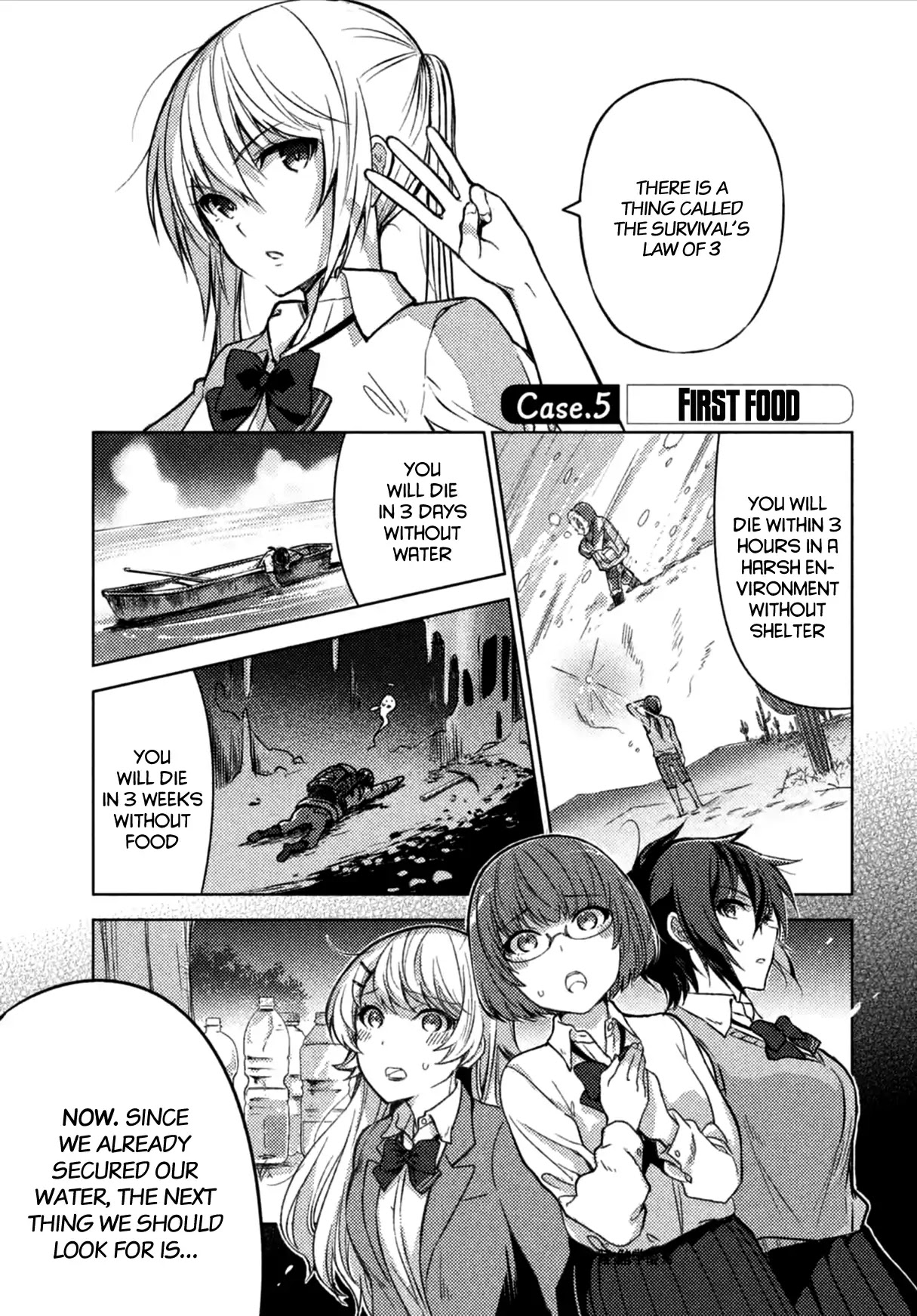 Sounan desu ka? Chapter 5 page 1 - Chapter 5: First Food