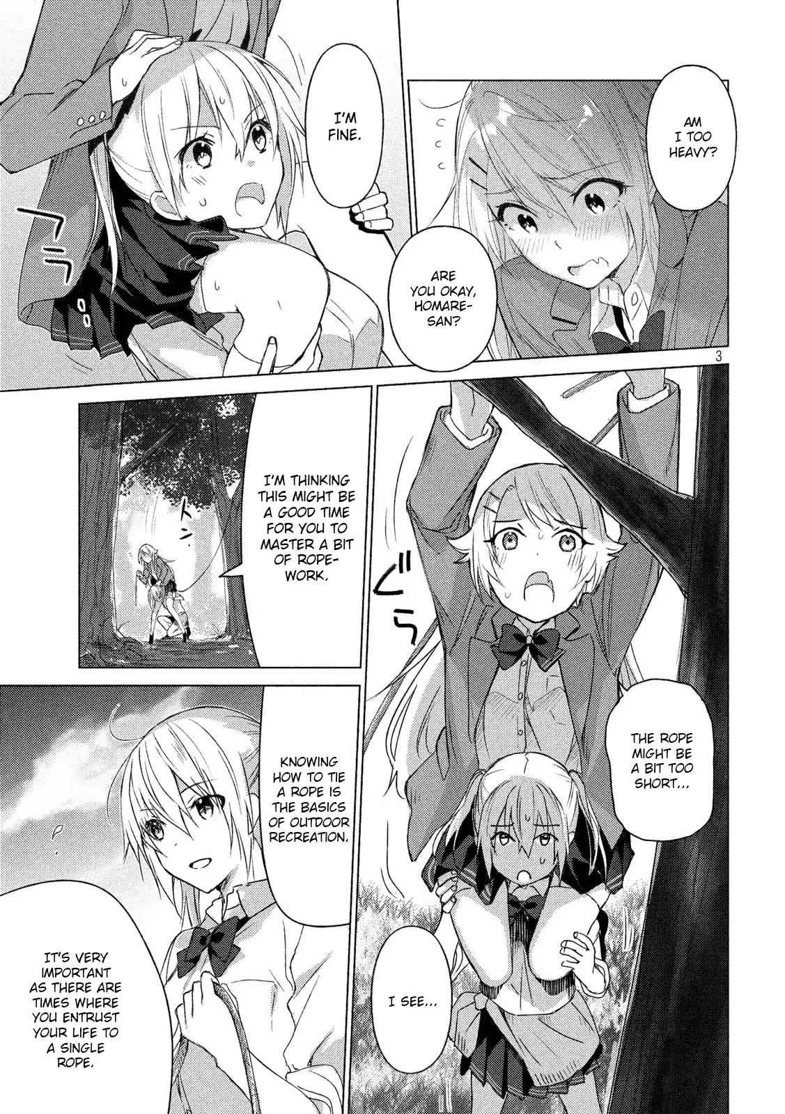 Sounan desu ka? Chapter 61 page 3 - Chapter 61: Shion Masters Ropework!!