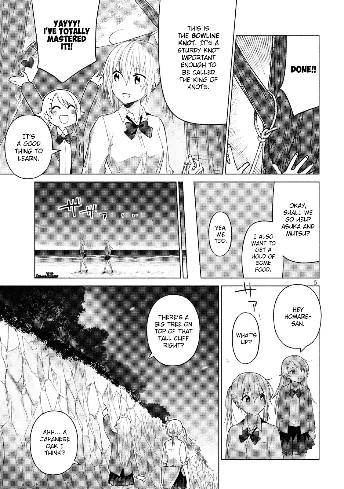 Sounan desu ka? Chapter 61 page 5 - Chapter 61: Shion Masters Ropework!!