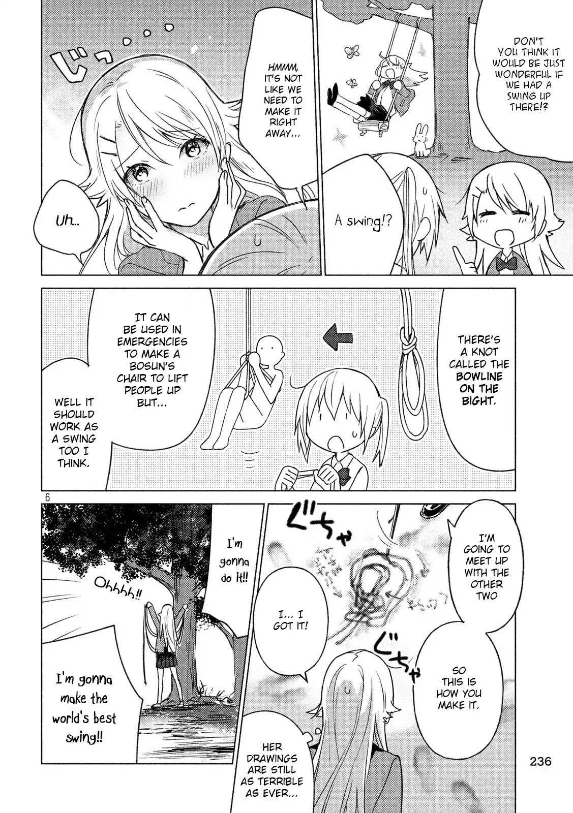 Sounan desu ka? Chapter 61 page 6 - Chapter 61: Shion Masters Ropework!!