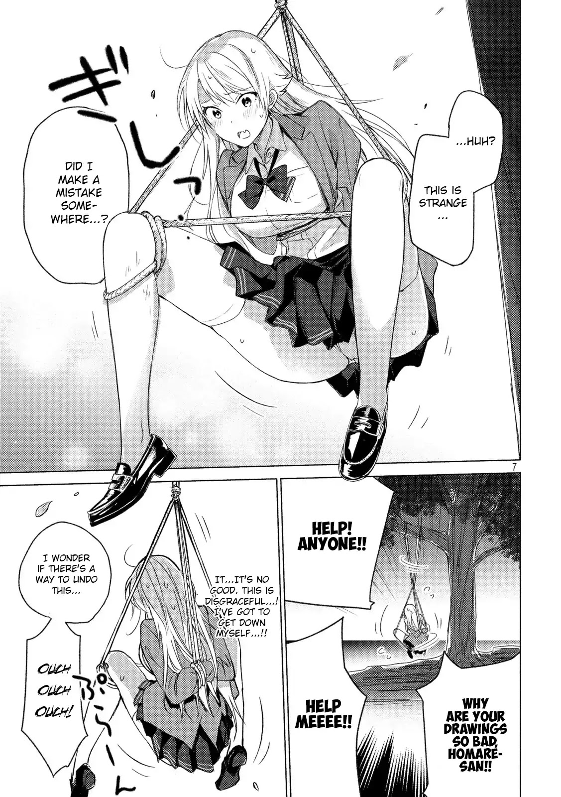 Sounan desu ka? Chapter 61 page 7 - Chapter 61: Shion Masters Ropework!!