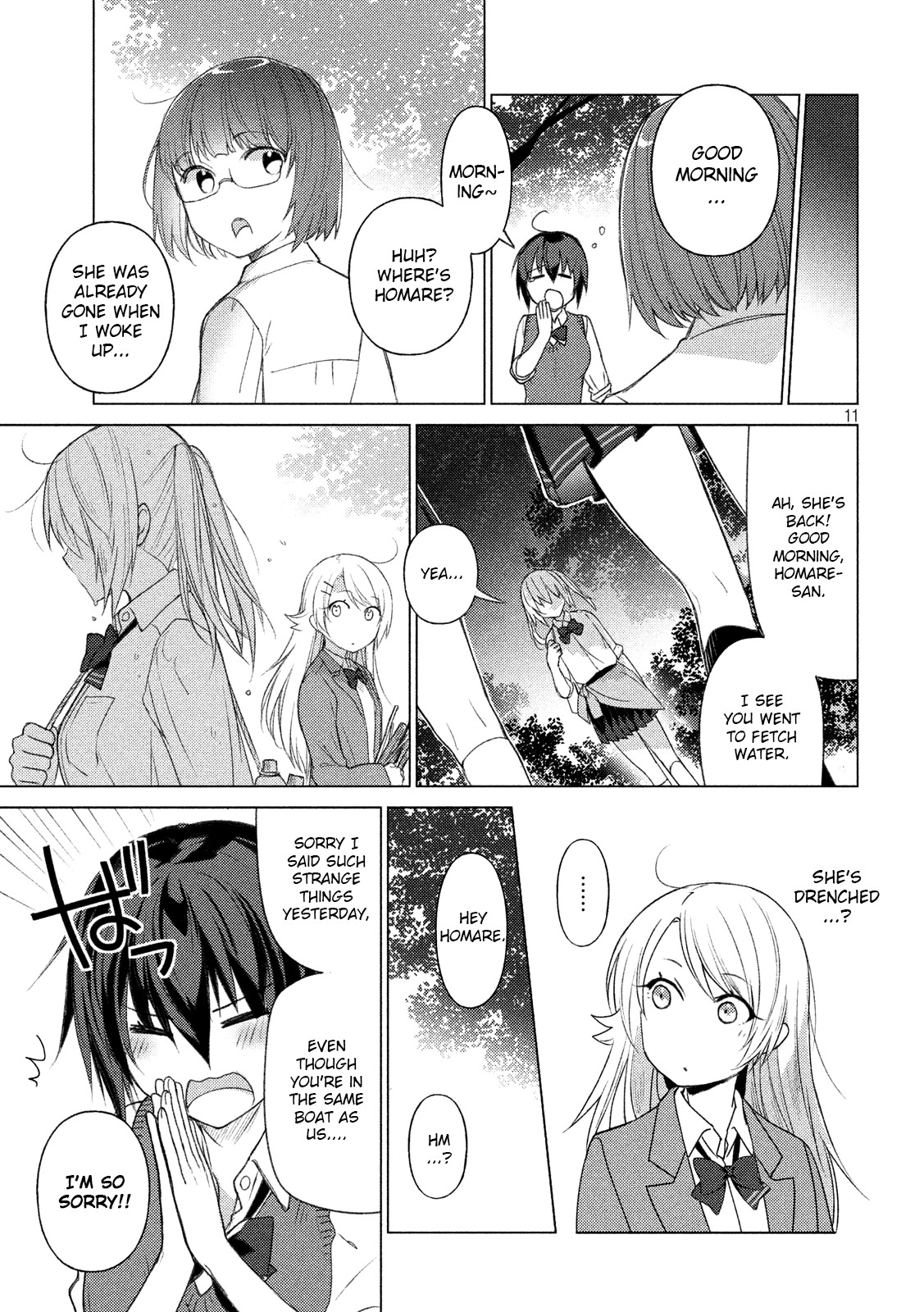 Sounan desu ka? Chapter 66 page 11 - Chapter 66: Homare's Decision