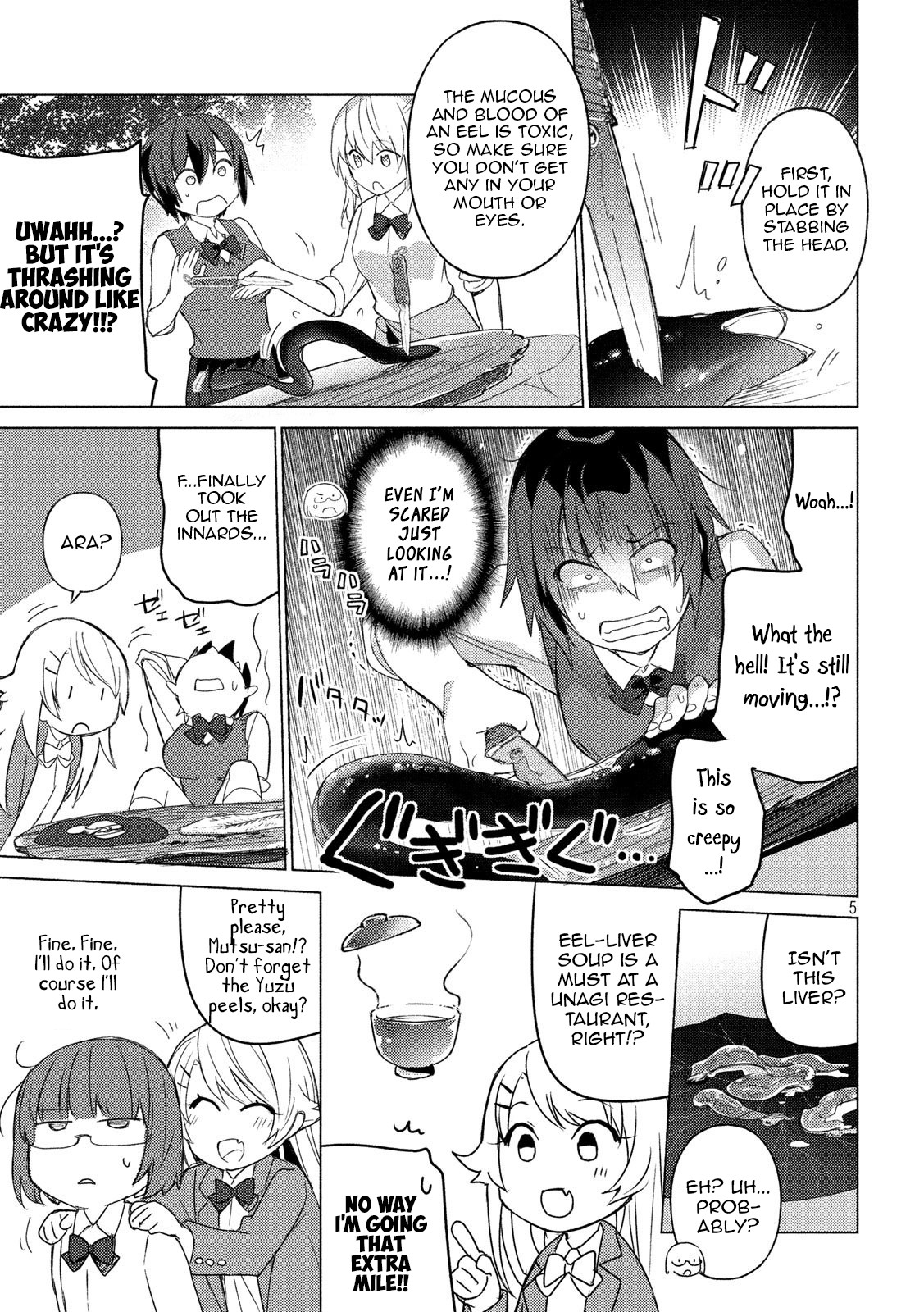 Sounan desu ka? Chapter 69 page 5 - Chapter 69: Unagi Tasting