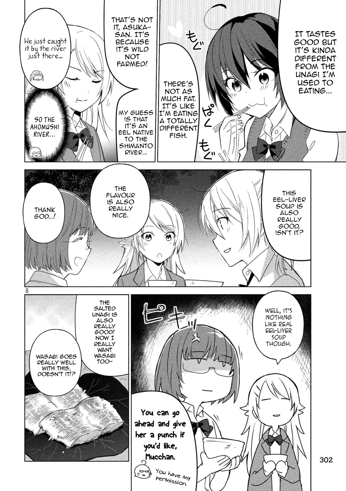 Sounan desu ka? Chapter 69 page 8 - Chapter 69: Unagi Tasting