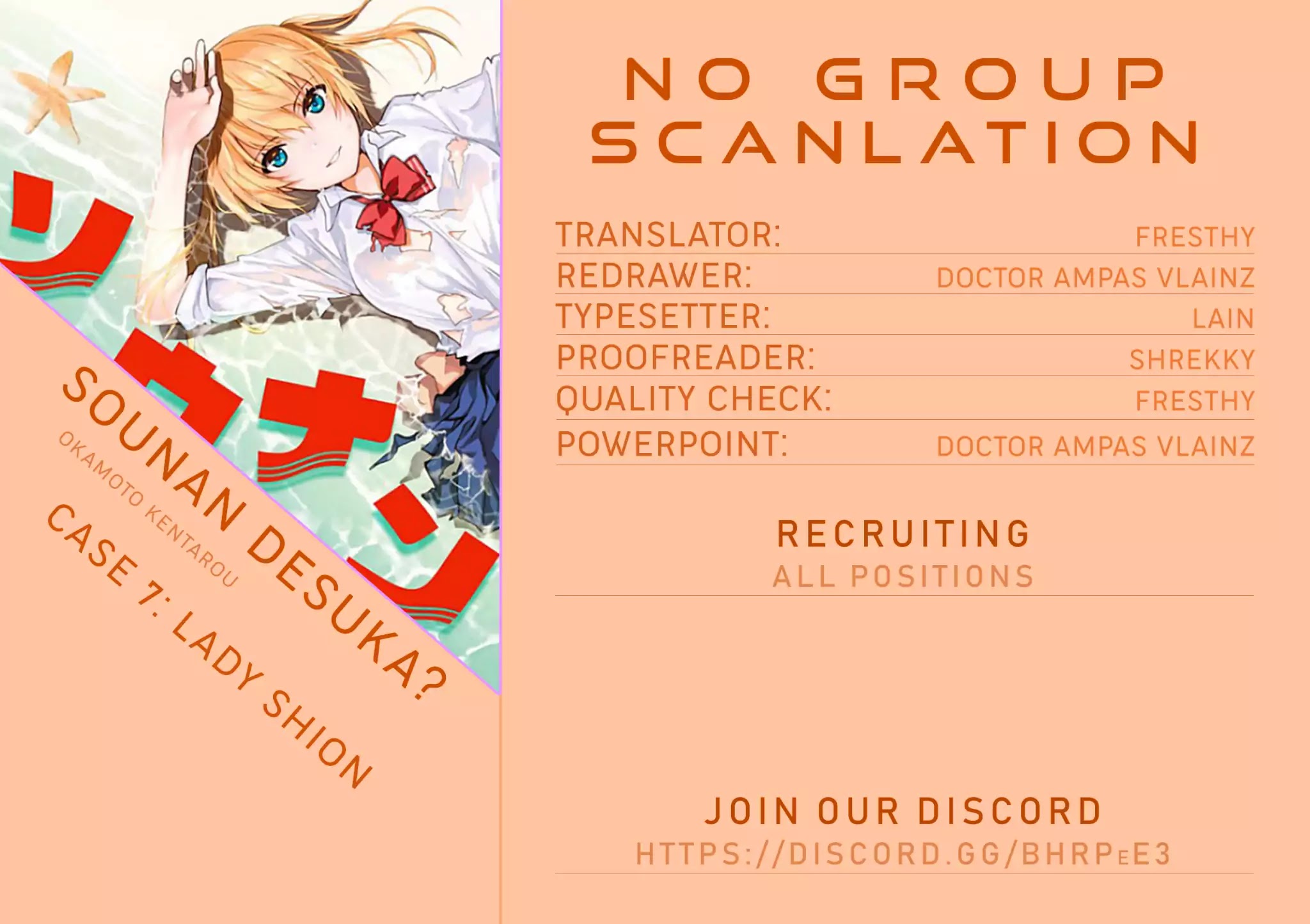 Sounan desu ka? Chapter 7 page 13 - Chapter 7: Lady Shion