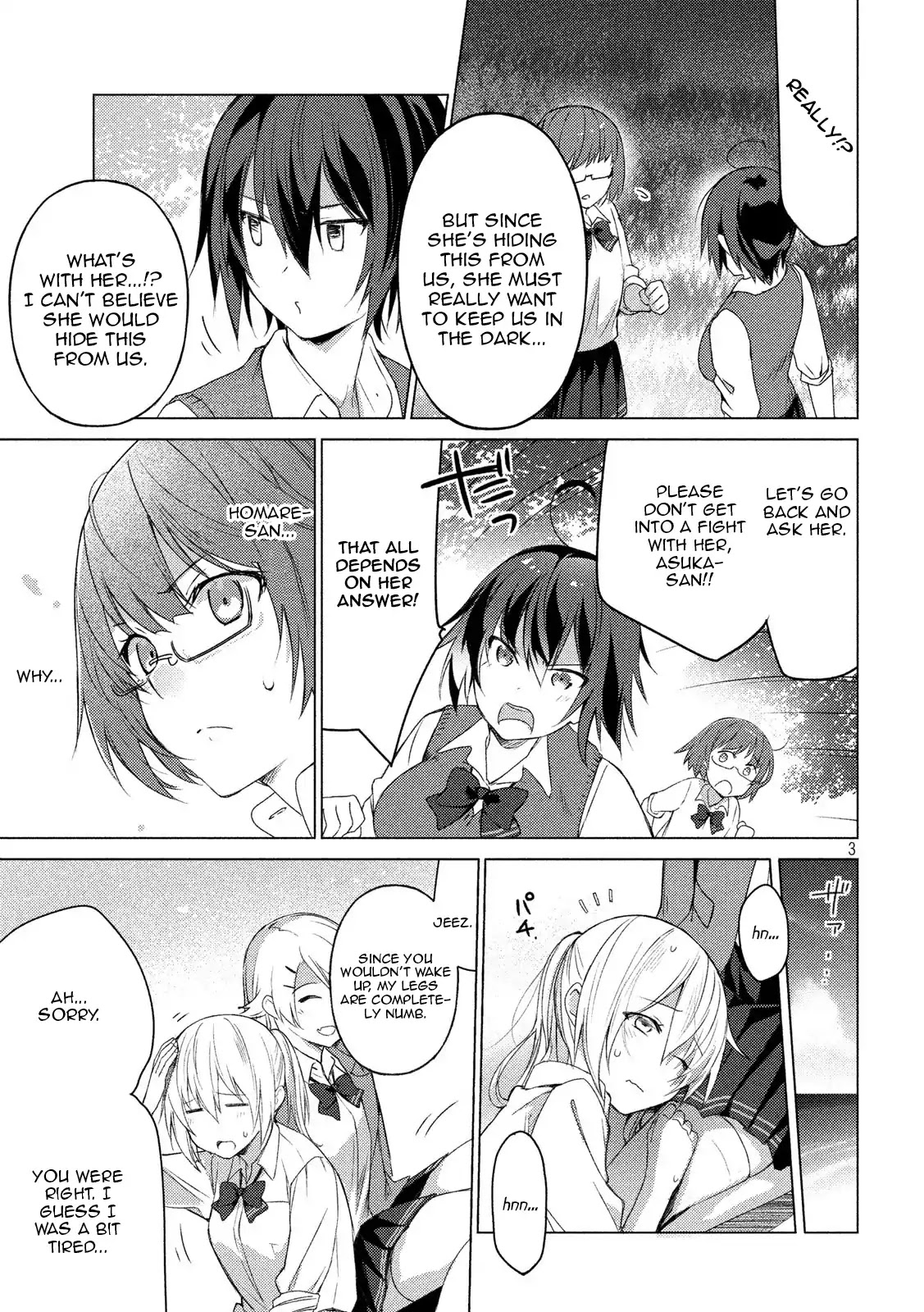 Sounan desu ka? Chapter 71 page 3 - Chapter 71: Mu-chan's Disposition is a Rolling Hitch