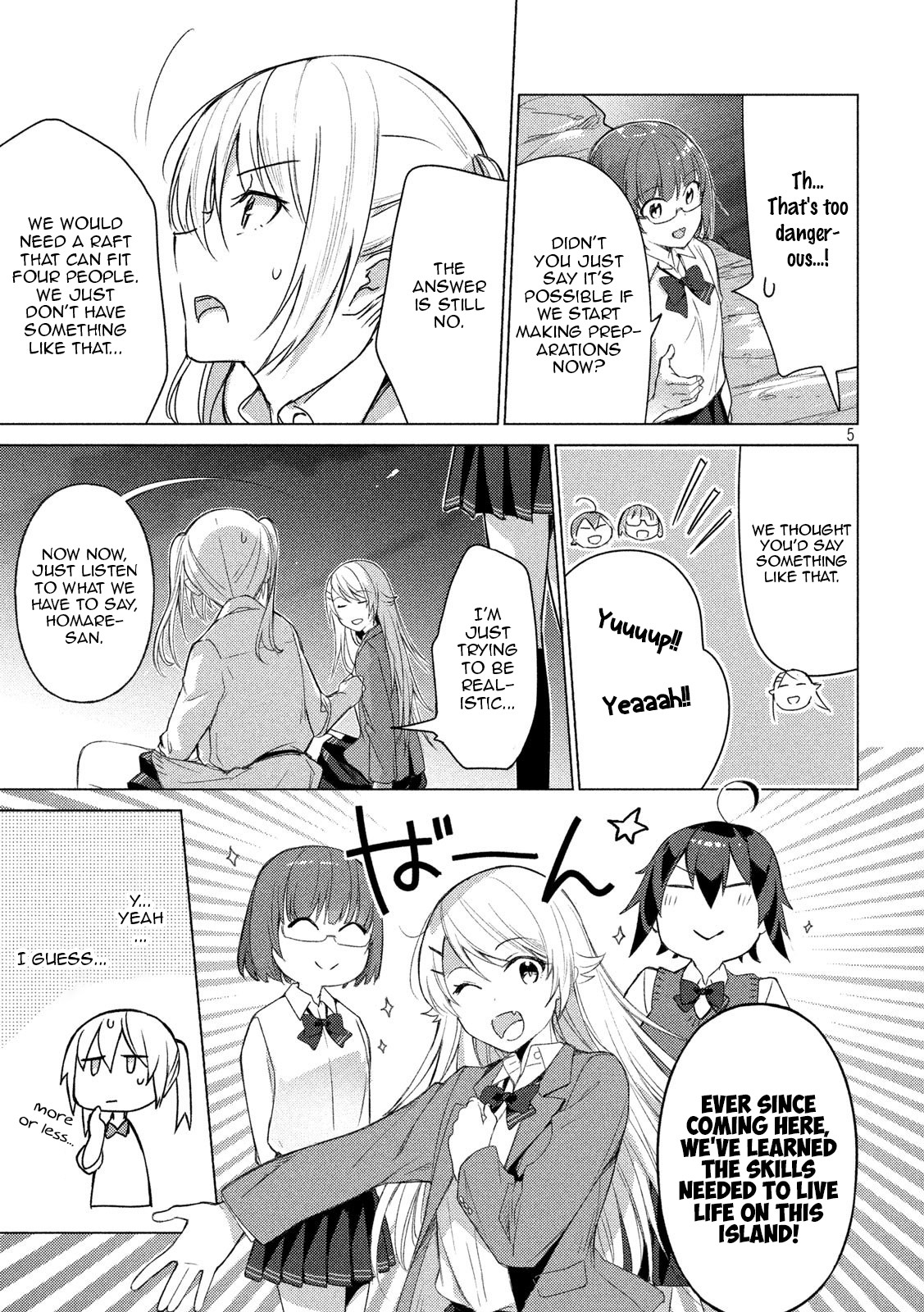 Sounan desu ka? Chapter 73 page 5 - Chapter 73: Together, the Four of Us