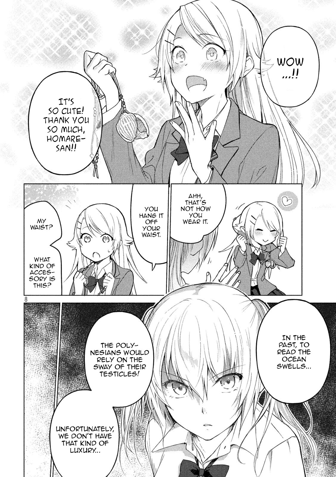Sounan desu ka? Chapter 74 page 8 - Chapter 74: Feel The Swell