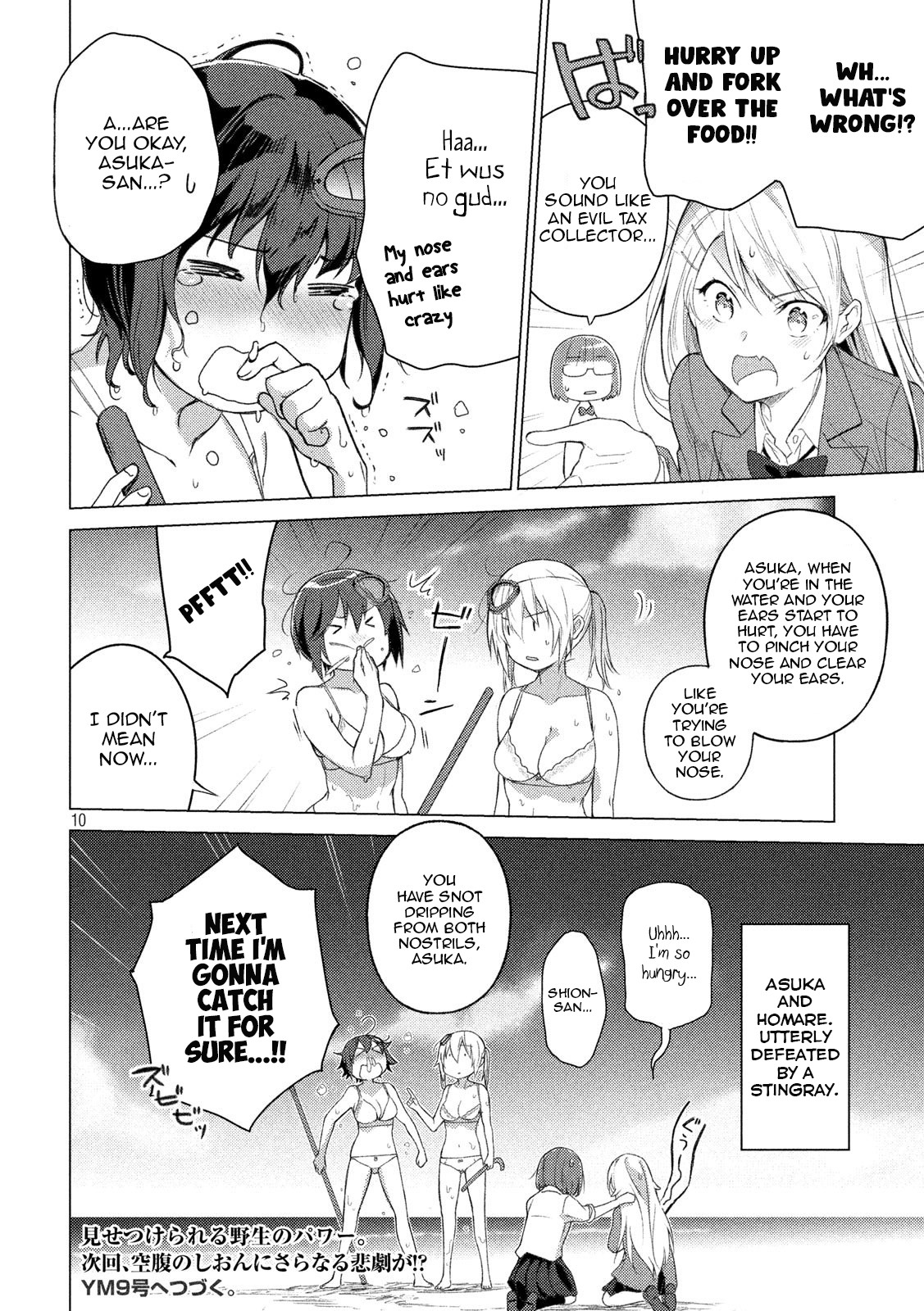 Sounan desu ka? Chapter 76 page 10 - Chapter 76: 10 Meters Deep