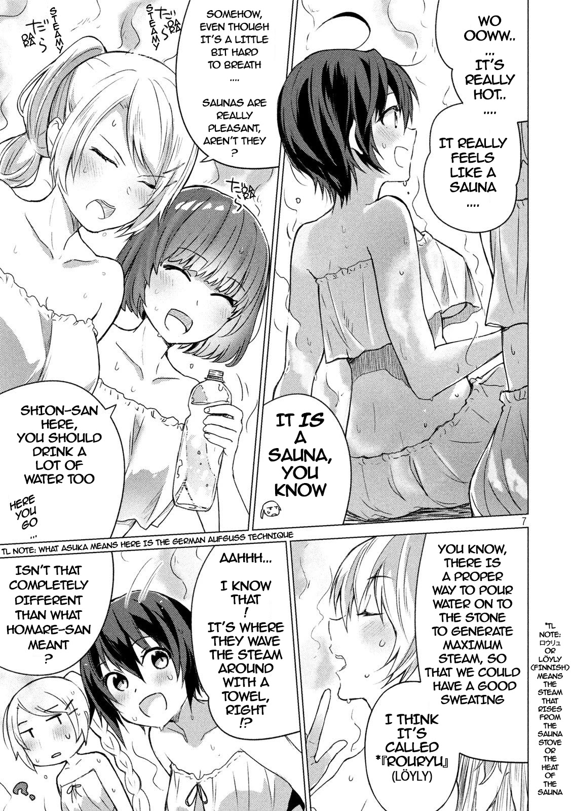 Sounan desu ka? Chapter 80 page 7 - Chapter 80: A Refreshing Sauna