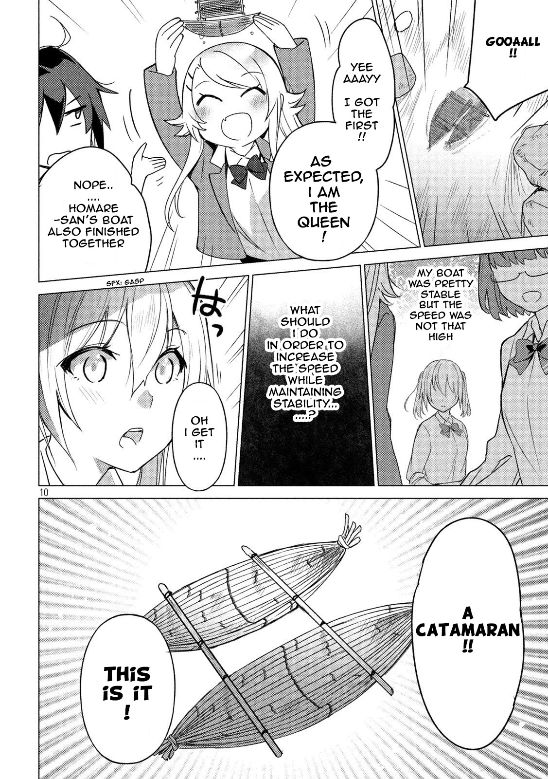 Sounan desu ka? Chapter 83 page 10 - Chapter 83: The First Great Chikichiki Boat Race Tournament