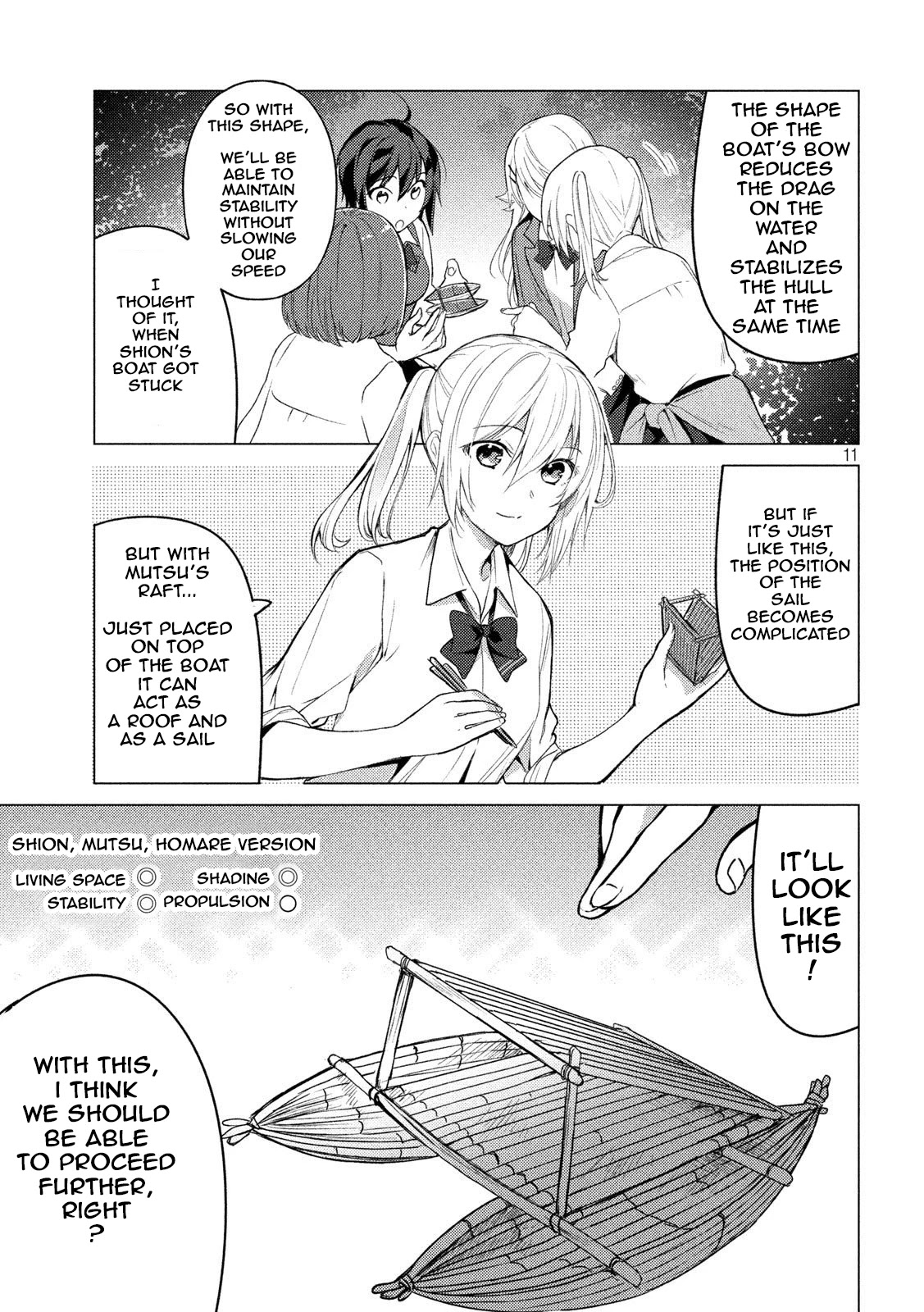 Sounan desu ka? Chapter 83 page 11 - Chapter 83: The First Great Chikichiki Boat Race Tournament