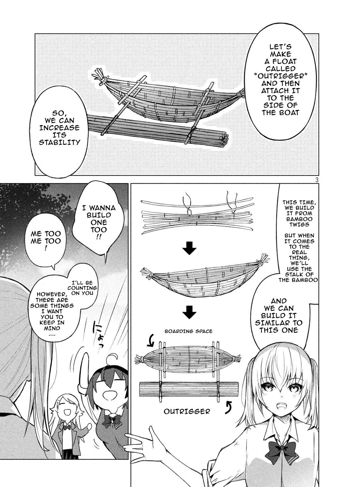 Sounan desu ka? Chapter 83 page 3 - Chapter 83: The First Great Chikichiki Boat Race Tournament