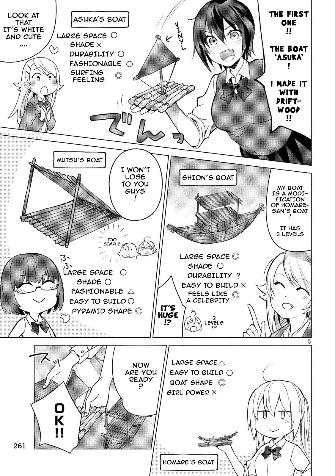 Sounan desu ka? Chapter 83 page 5 - Chapter 83: The First Great Chikichiki Boat Race Tournament