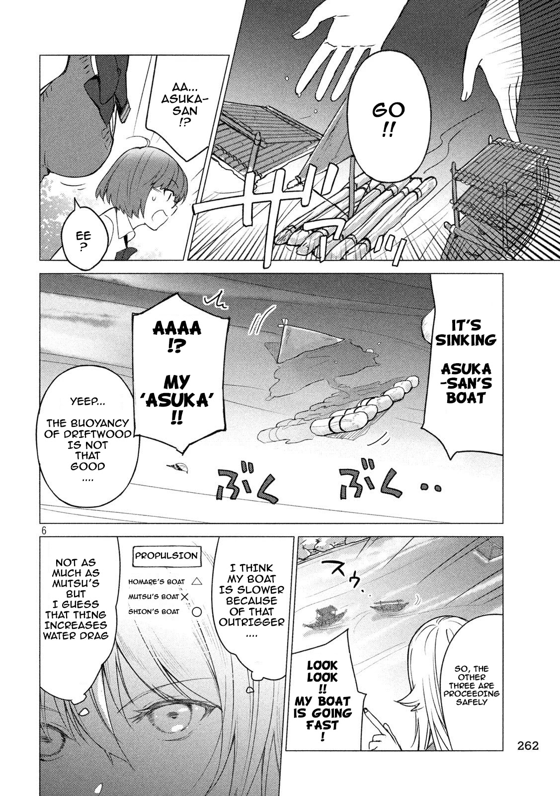 Sounan desu ka? Chapter 83 page 6 - Chapter 83: The First Great Chikichiki Boat Race Tournament