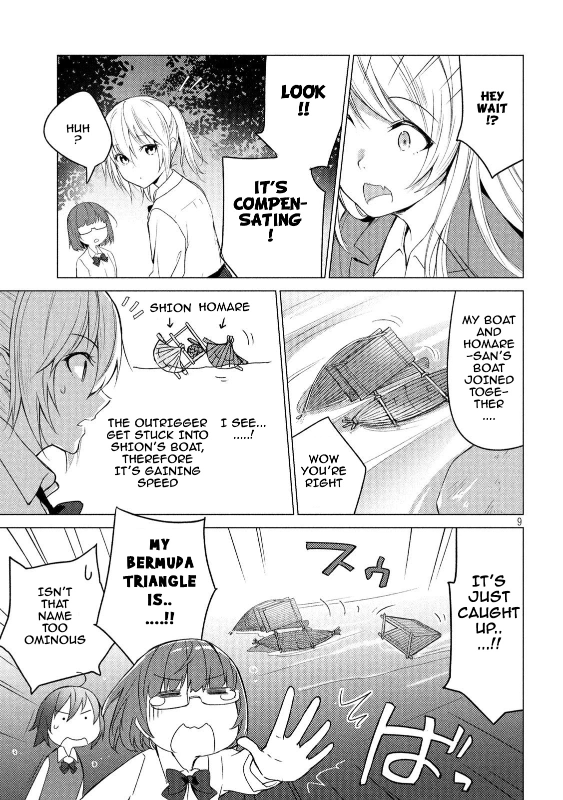 Sounan desu ka? Chapter 83 page 9 - Chapter 83: The First Great Chikichiki Boat Race Tournament