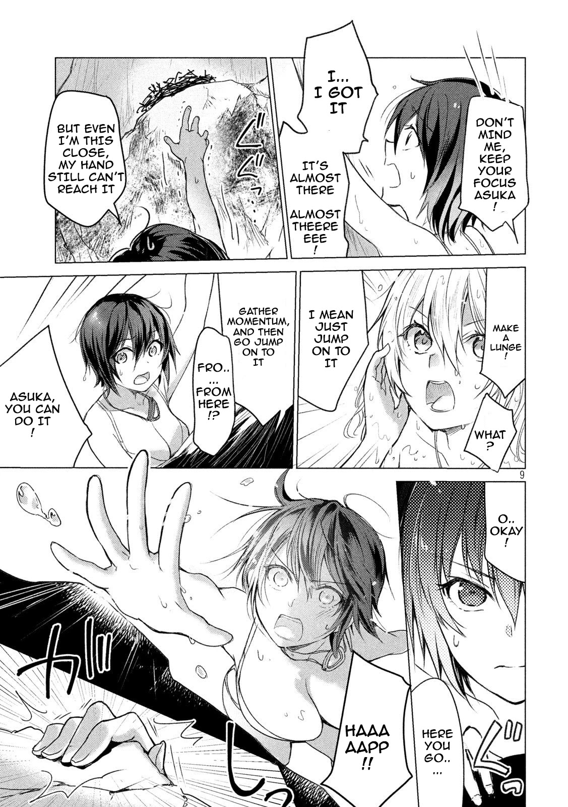 Sounan desu ka? Chapter 85 page 9 - Chapter 85: Let's Climb The Cliff