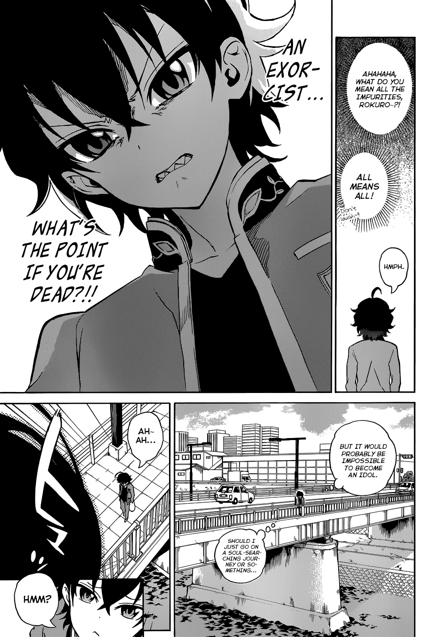 Sousei no Onmyouji Chapter 1 page 21 - Chapter 1: Rokuro & Benio