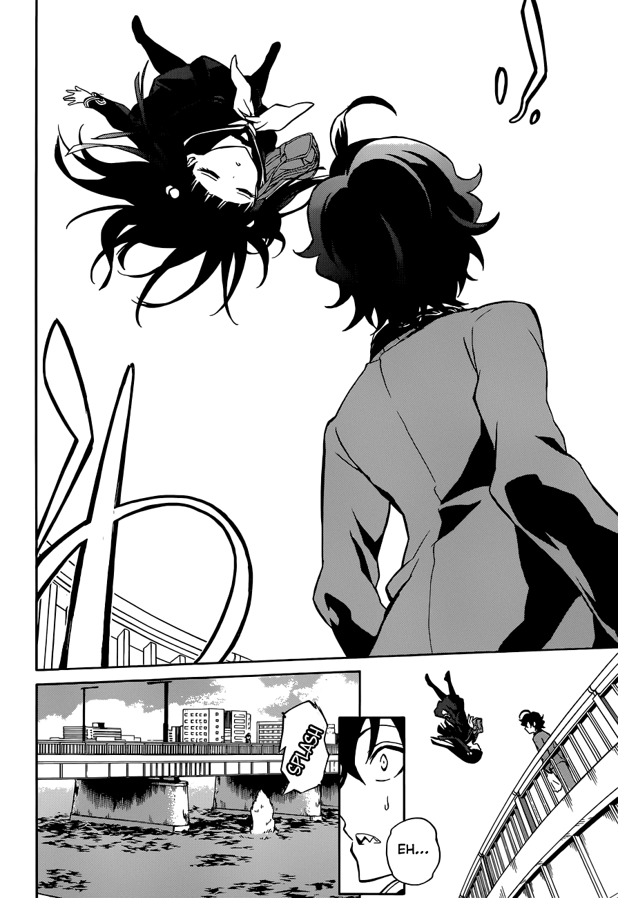 Sousei no Onmyouji Chapter 1 page 22 - Chapter 1: Rokuro & Benio