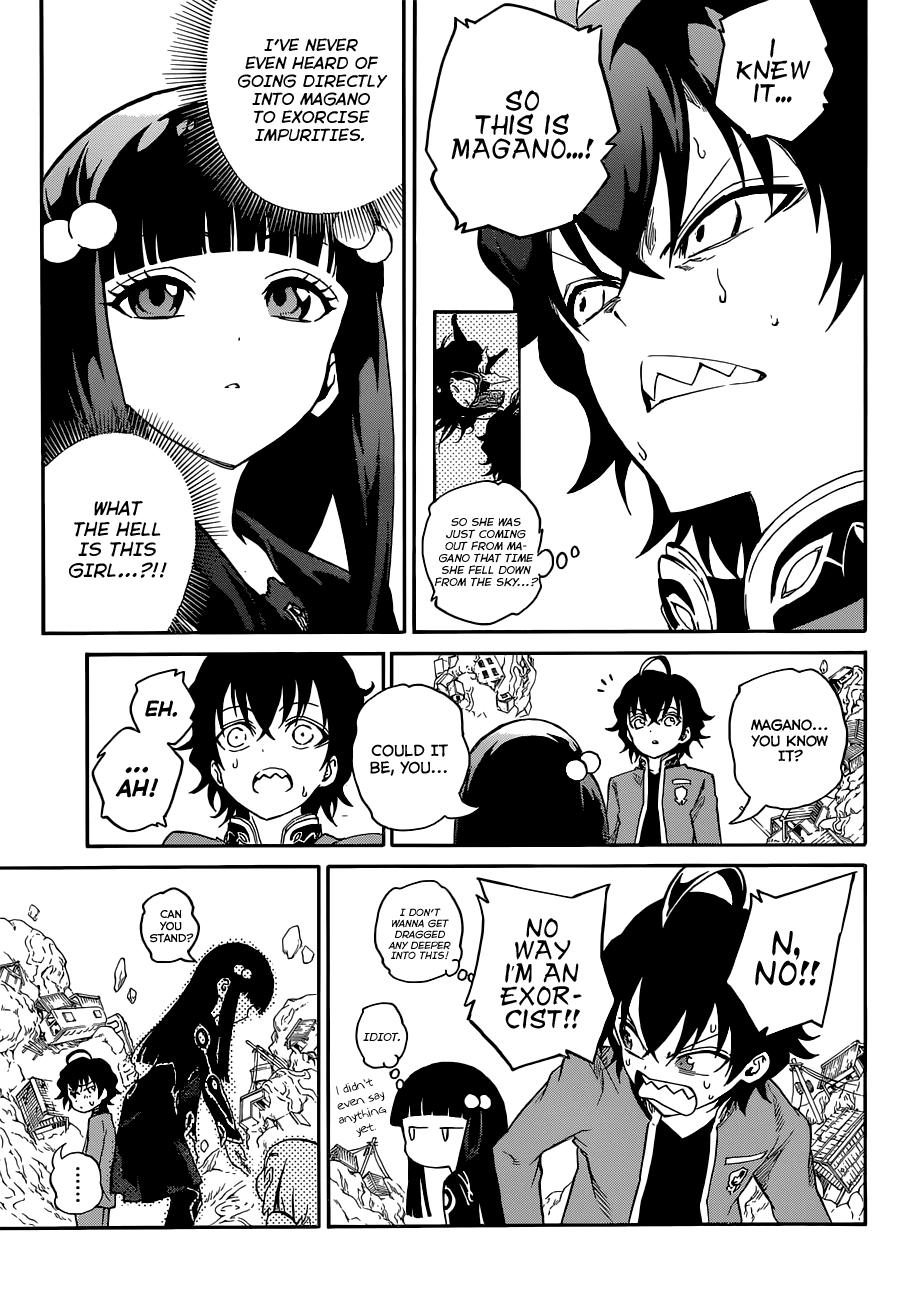 Sousei no Onmyouji Chapter 1 page 40 - Chapter 1: Rokuro & Benio